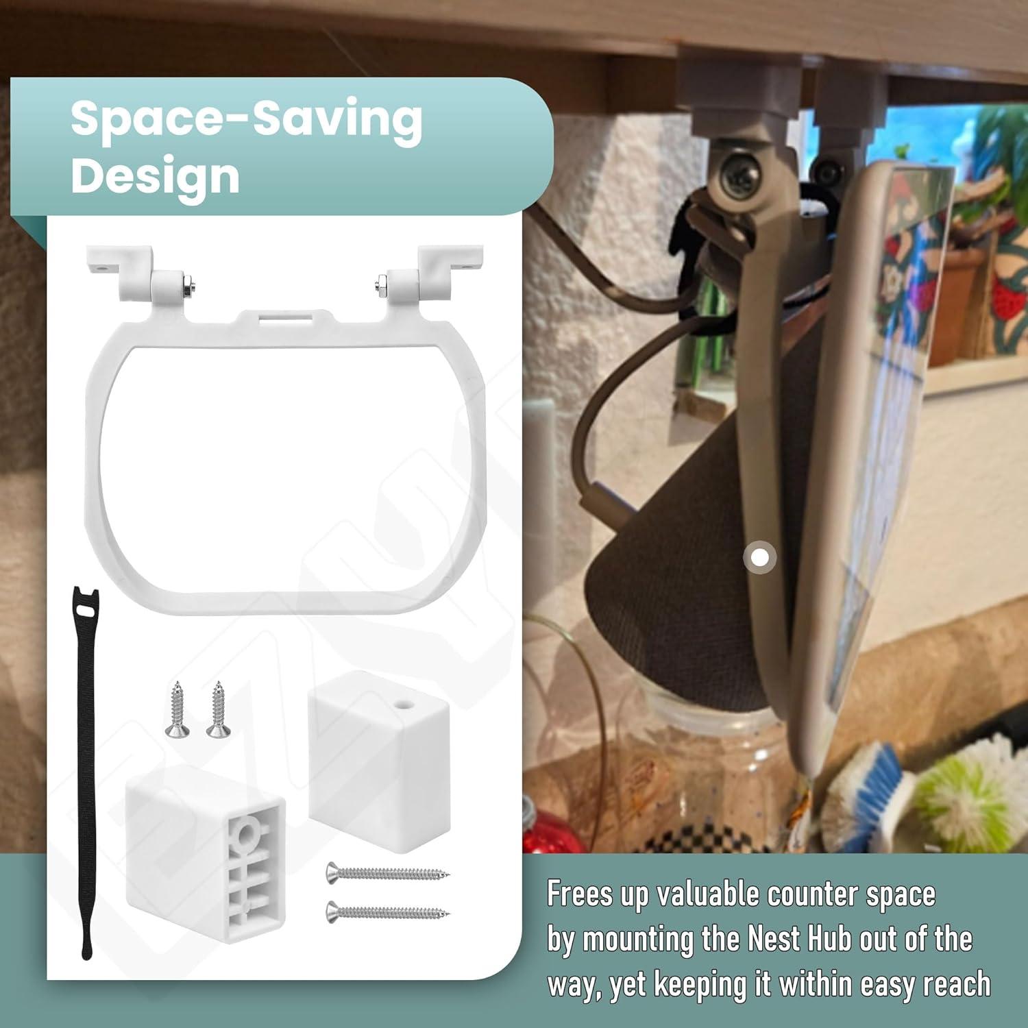 Soporte de Montaje EZYPAK para Google Nest Hub 1ra y 2da Gen