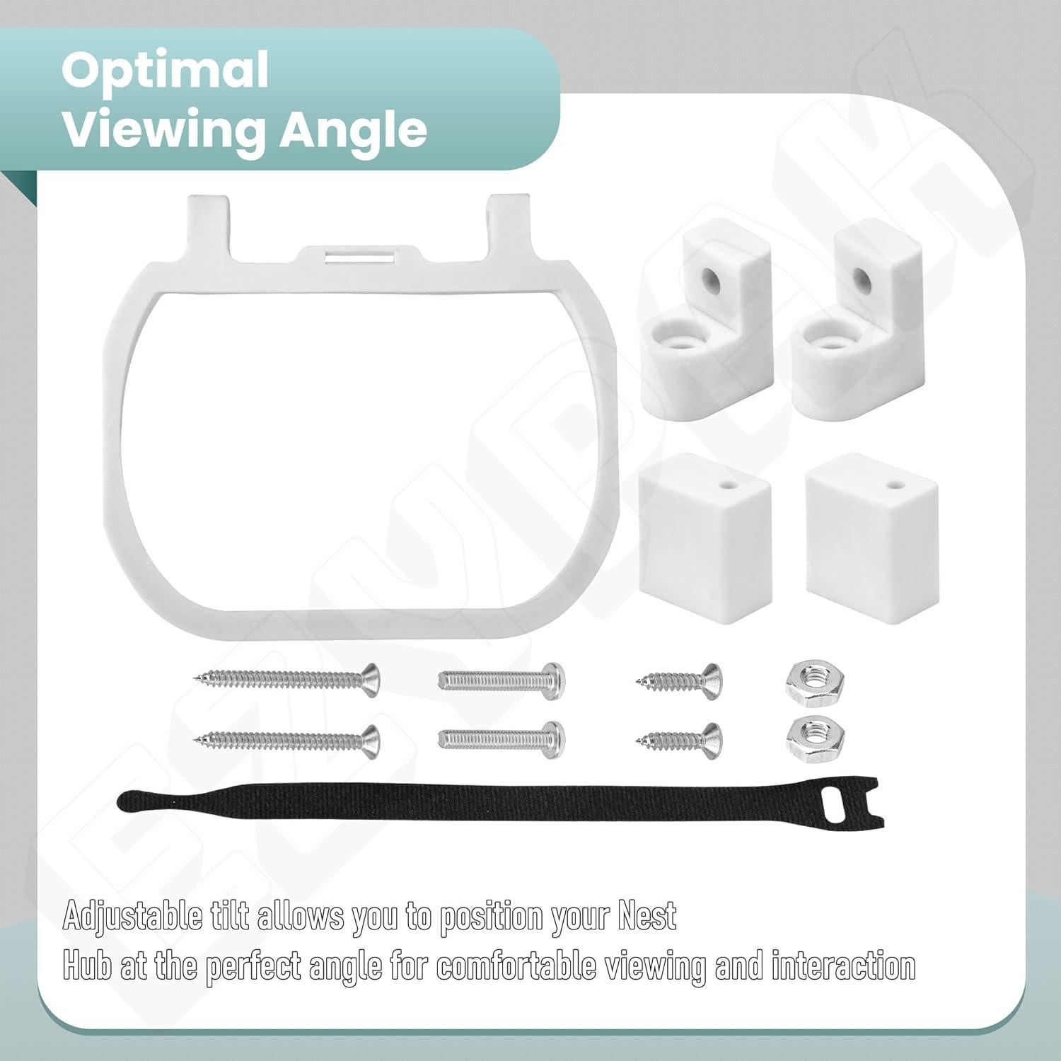 Soporte de Montaje EZYPAK para Google Nest Hub 1ra y 2da Gen