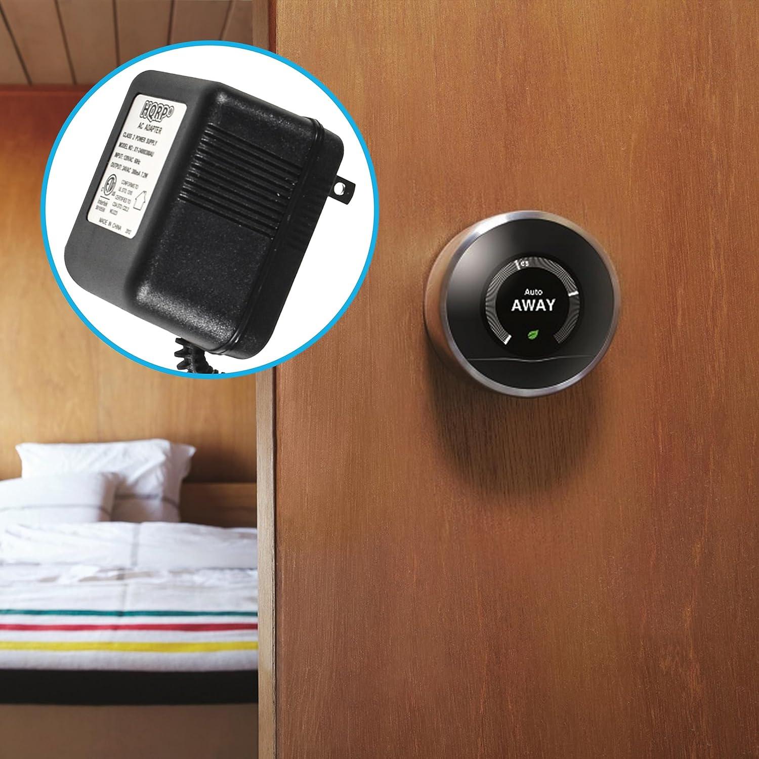 Adaptador de CA HQRP 24V para Termostatos y Timbres