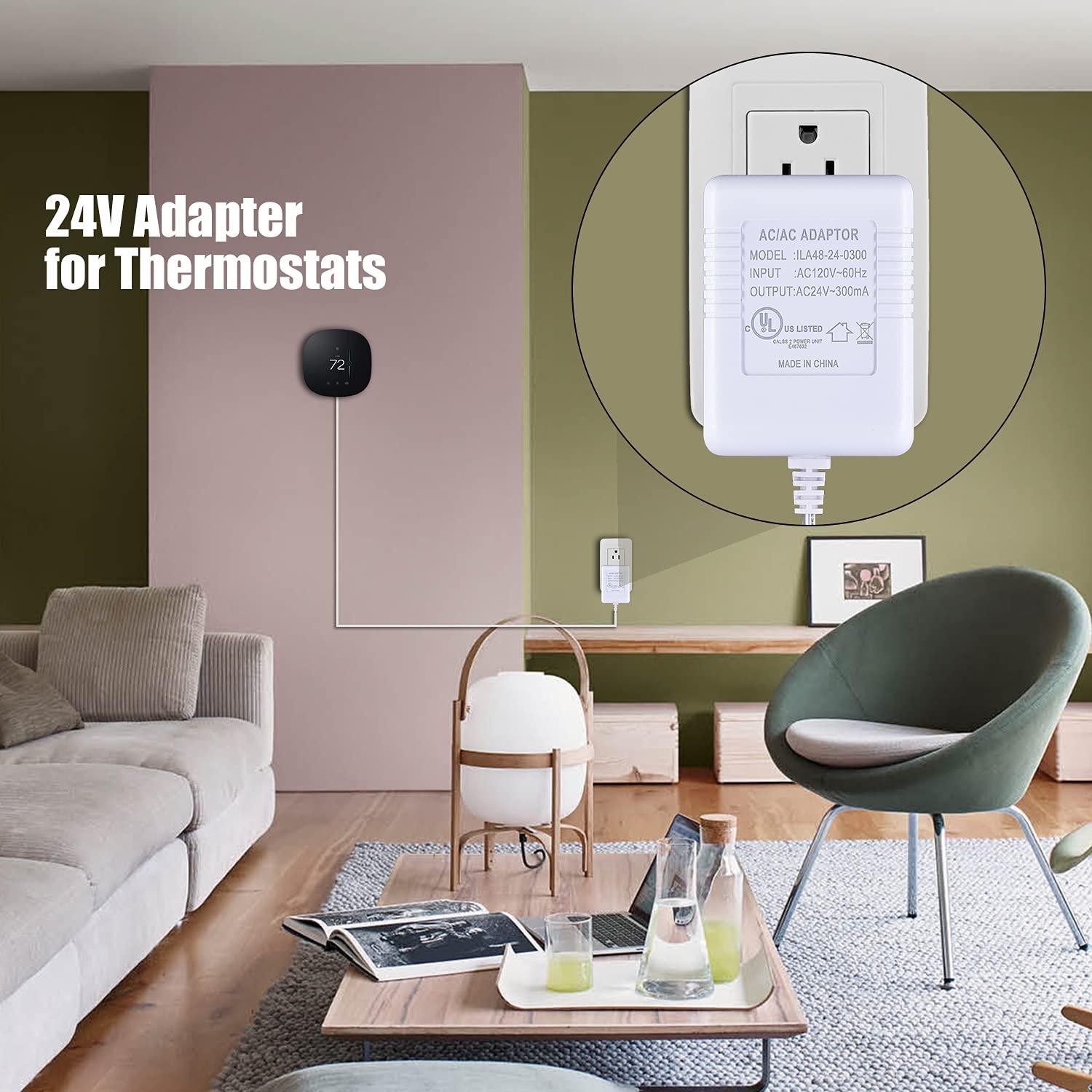 Transformador 24V AC Aowel ILA48-24-0300 para Termostato