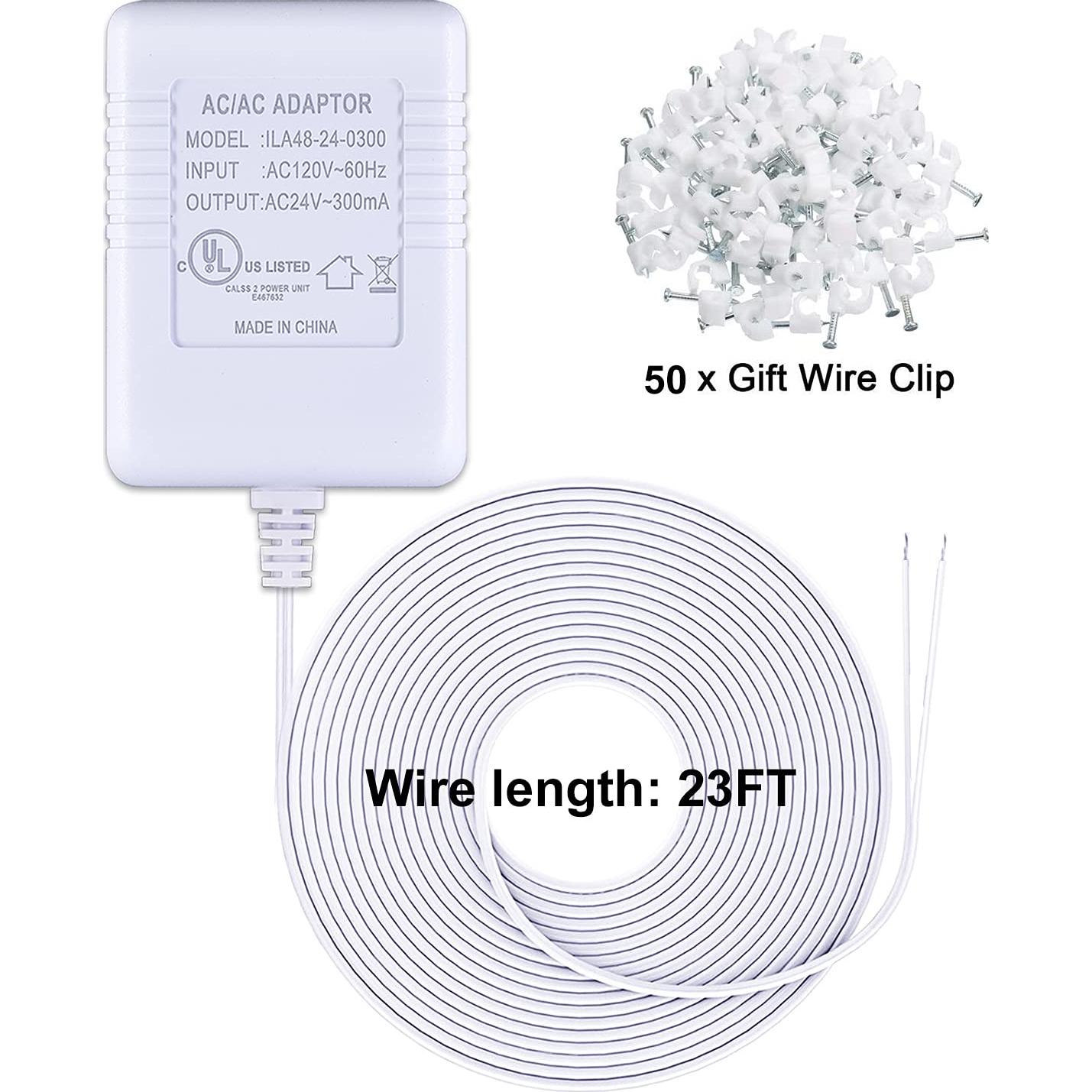 Transformador 24V AC Aowel ILA48-24-0300 para Termostato