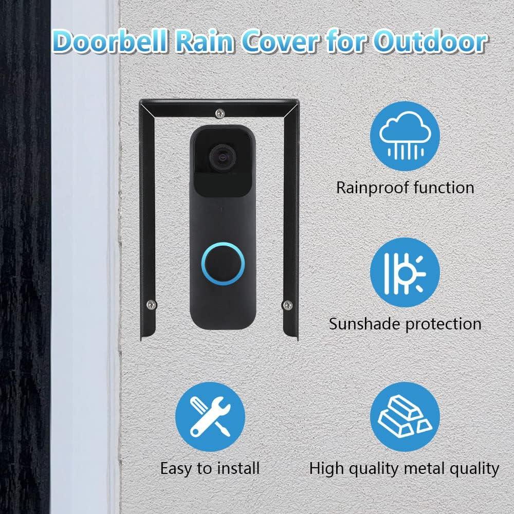 Cubierta de Lluvia para Timbre Compatible Blink Google Nest Arlo