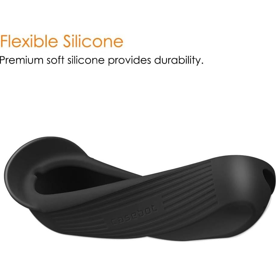 Funda de Silicona Fintie para Timbre Google Nest 1ª/2ª Gen Negra