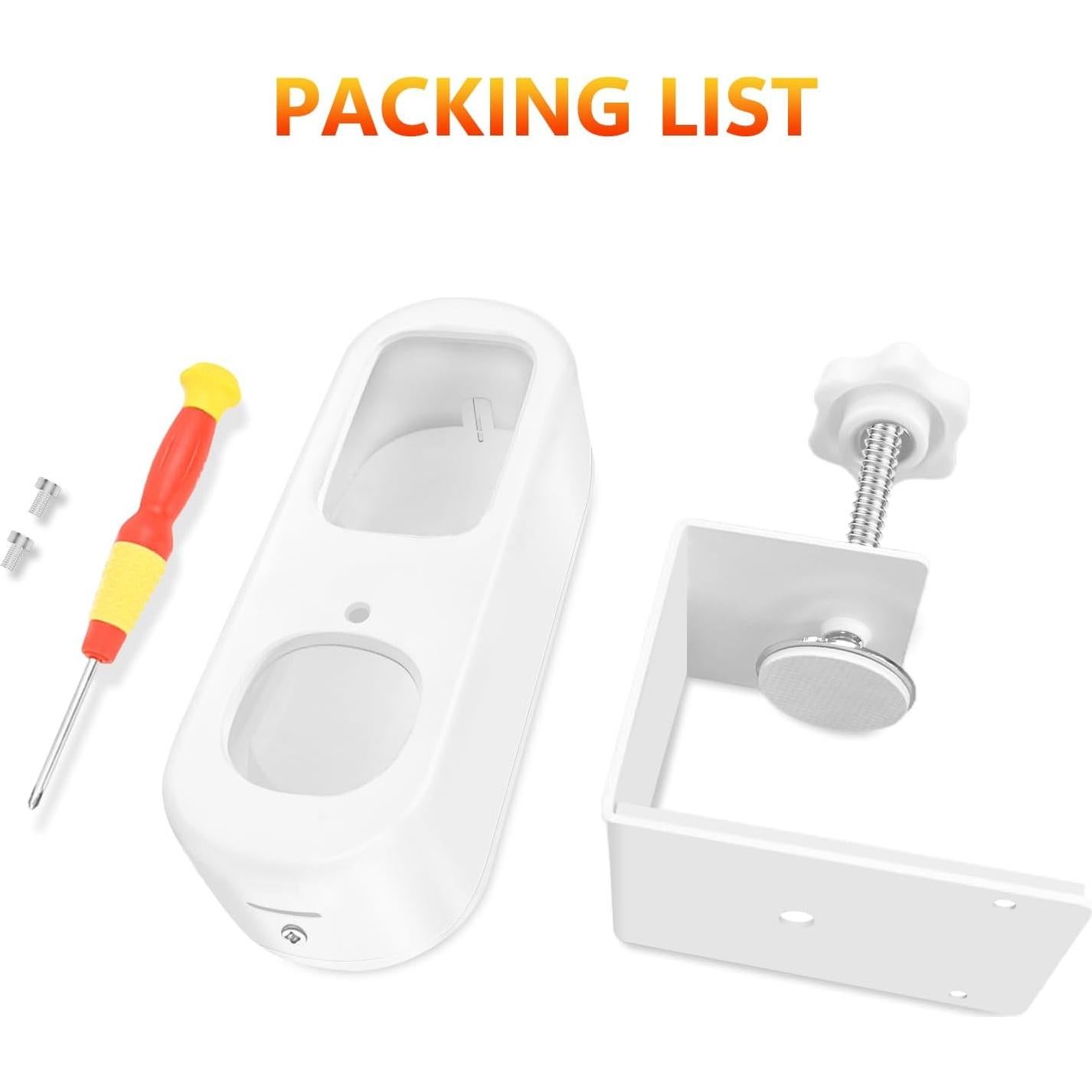 Soporte anti-robo para timbre Arlo Video Doorbell 2K - Instalación fácil