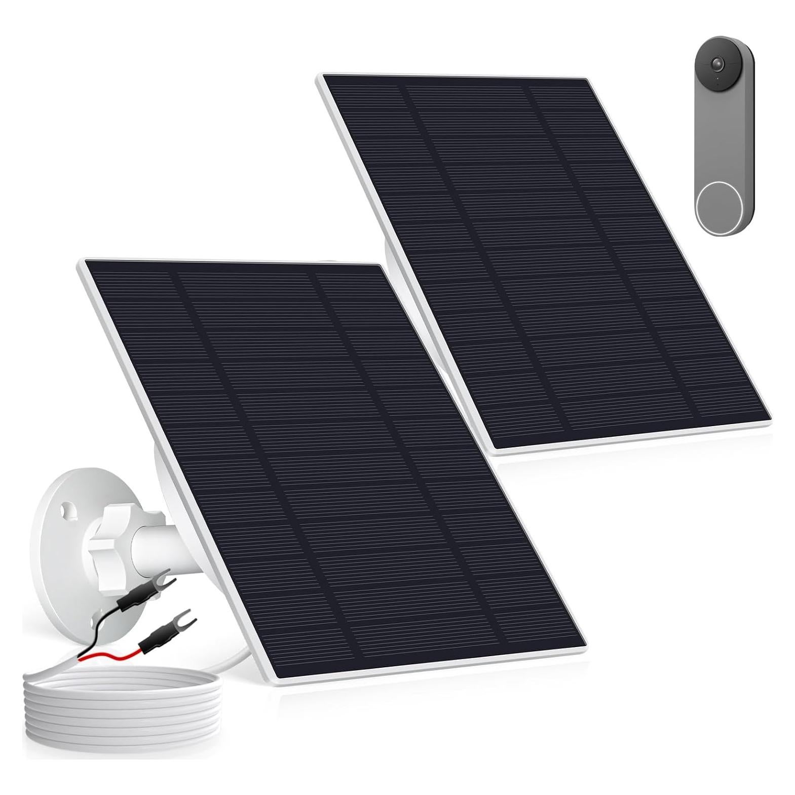 Cargador Solar 5W SANKABA para Timbre Google Nest - IP66
