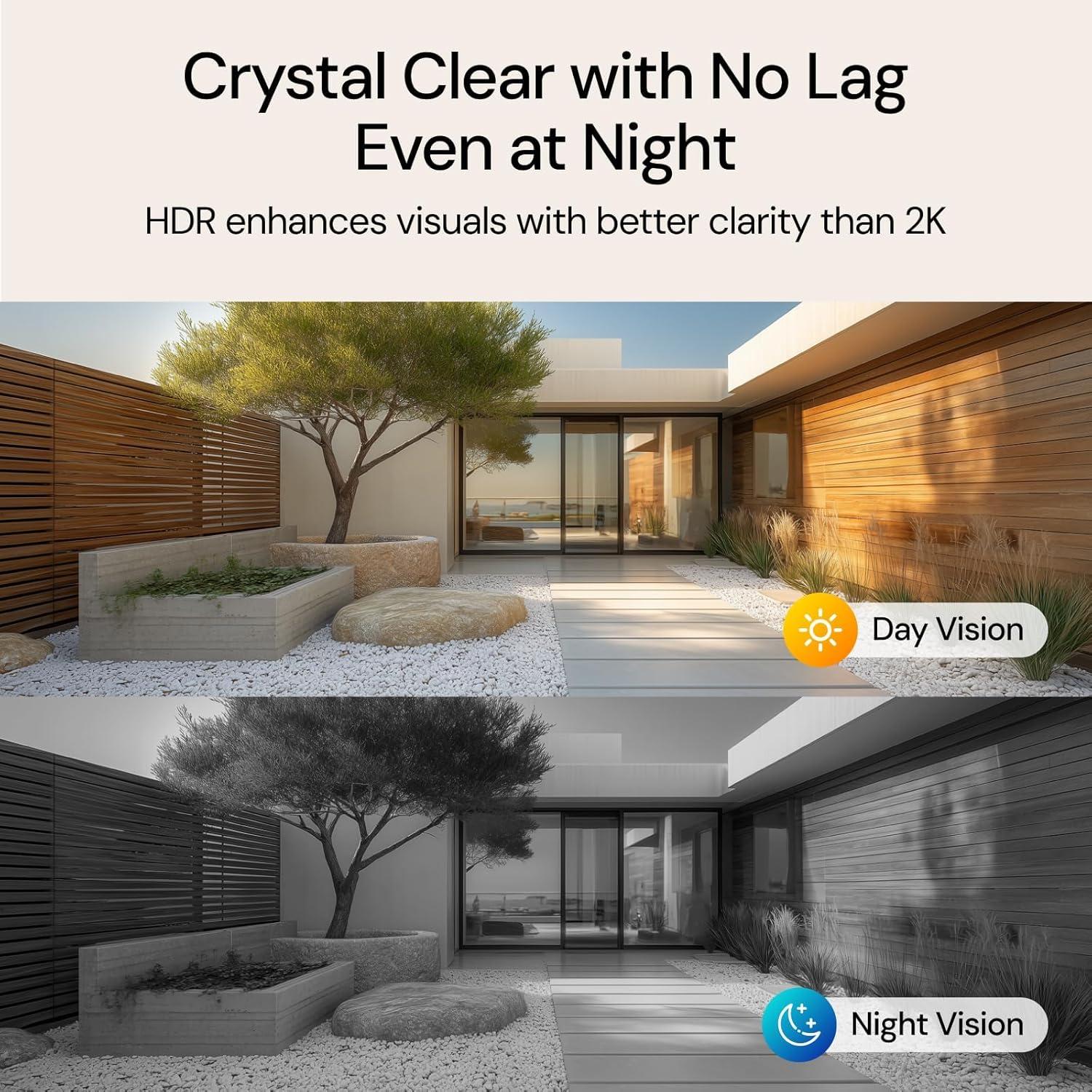 Cámara de Timbre Inalámbrica Anyfree 2025 Solar HD 1000m