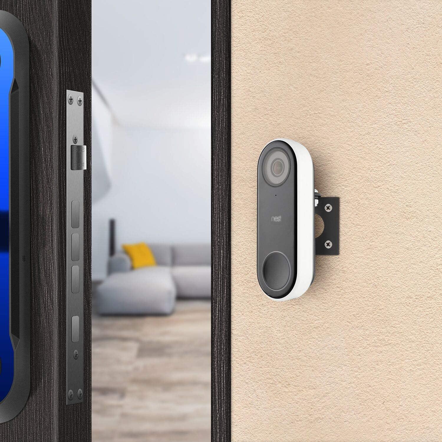 Soporte Ajustable POPMAS para Timbre Nest Hello - 120 Grados