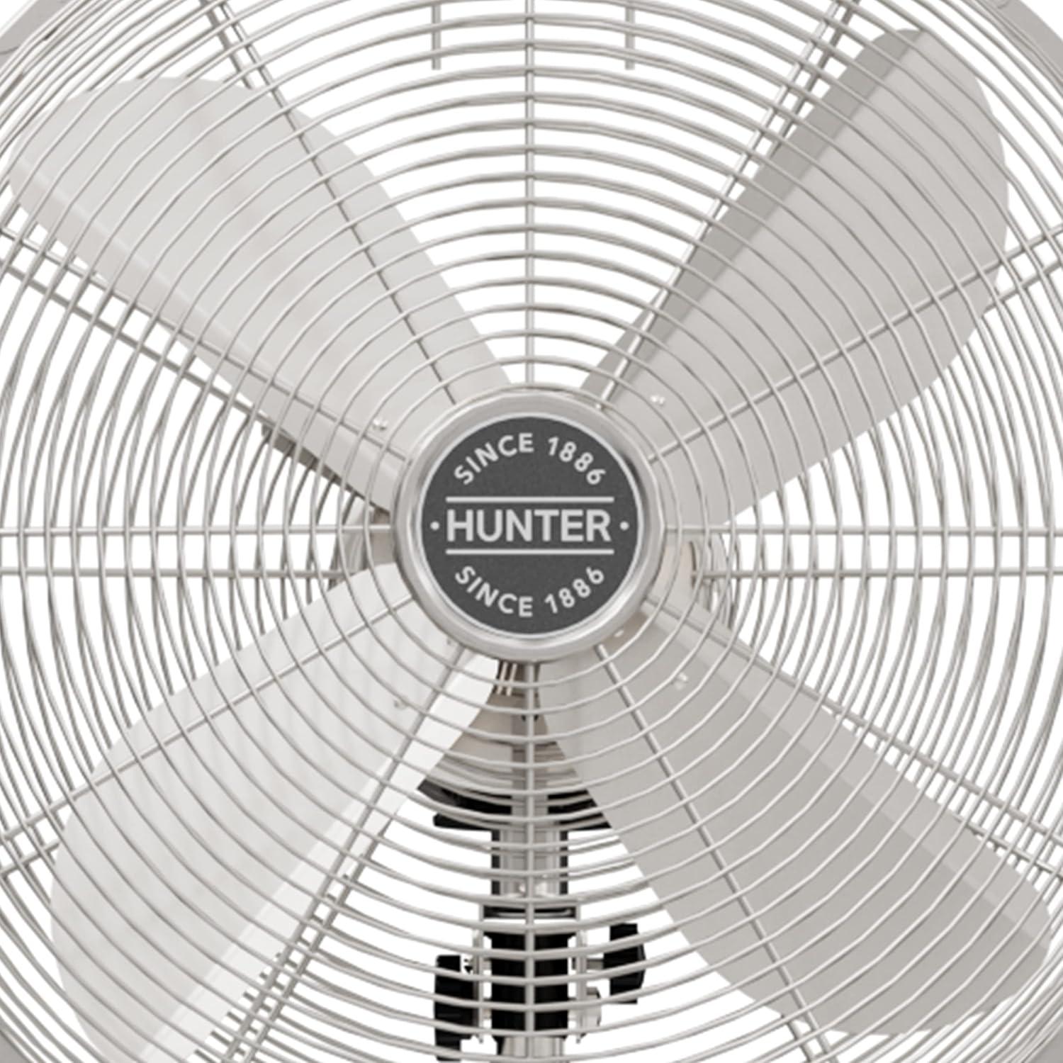 Ventilador de Pie Oscilante Hunter Classic S16 40.64 cm 3 Velocidades