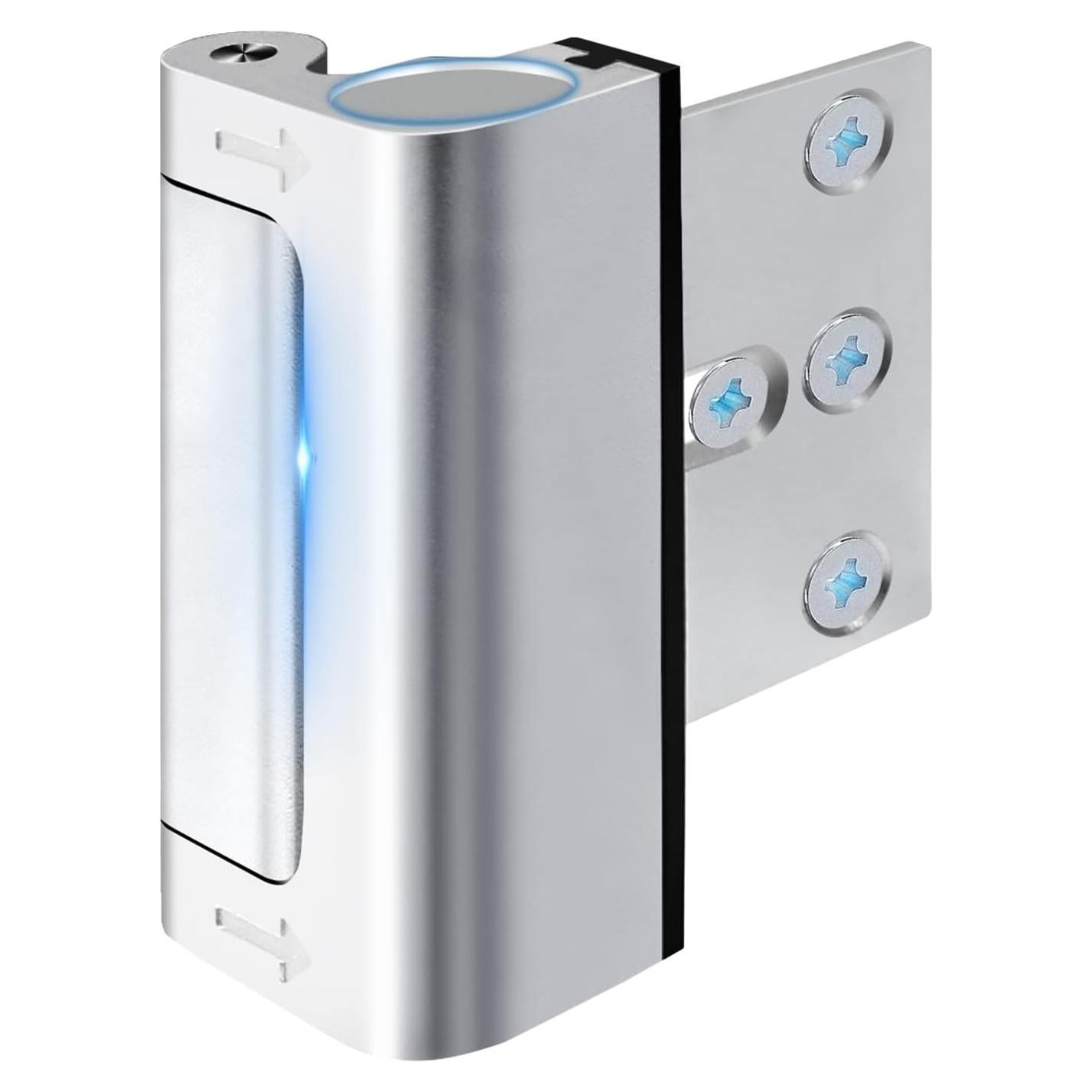 Cerradura de Refuerzo de Seguridad Auzev Plateada 1Pack