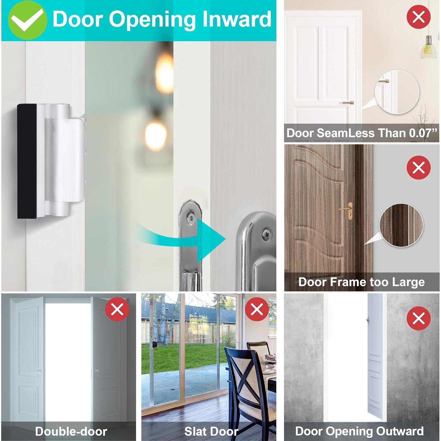 Cerradura de Refuerzo CRANACH para Puerta Principal - 2 Unidades