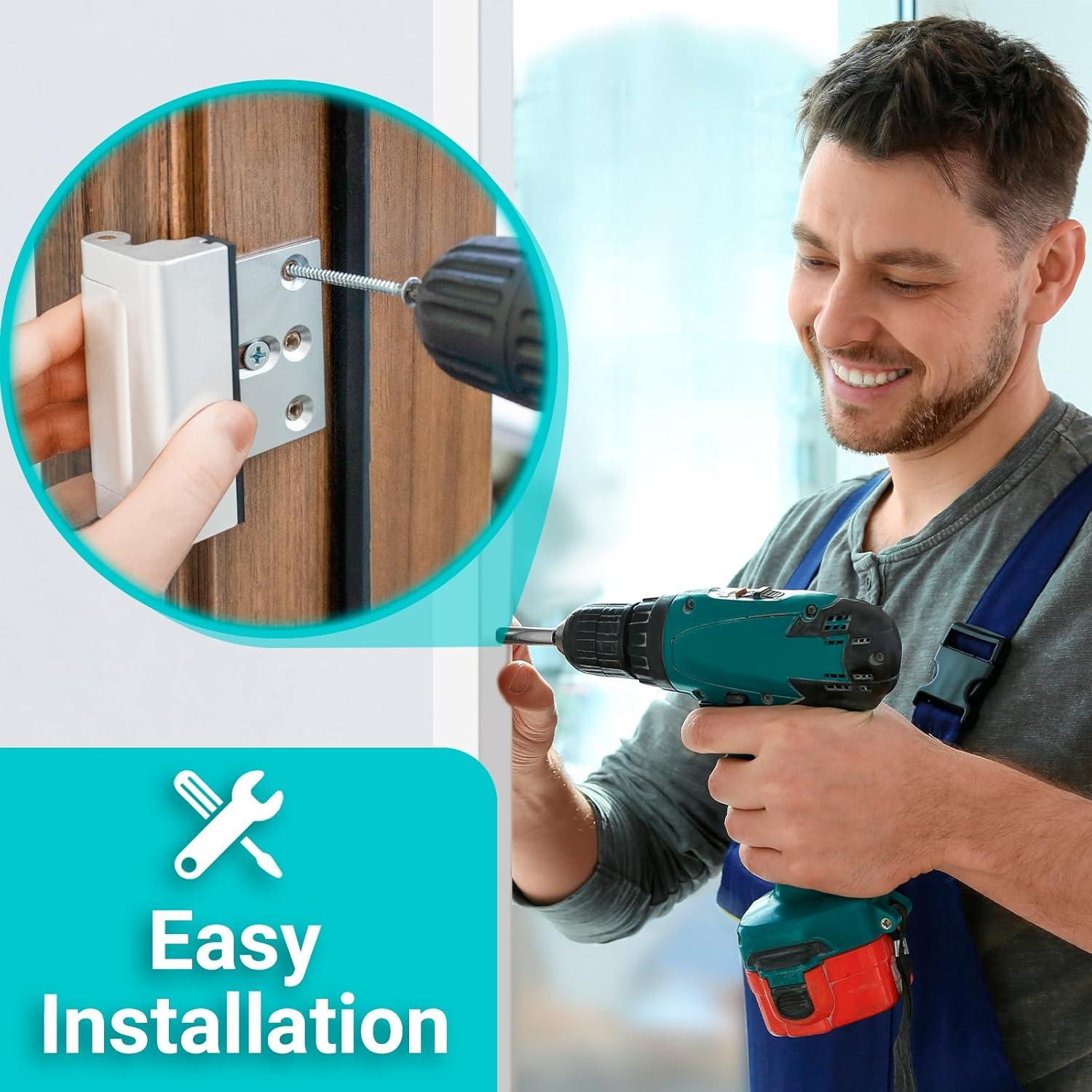 Cerradura de Refuerzo CRANACH para Puerta Principal - 2 Unidades