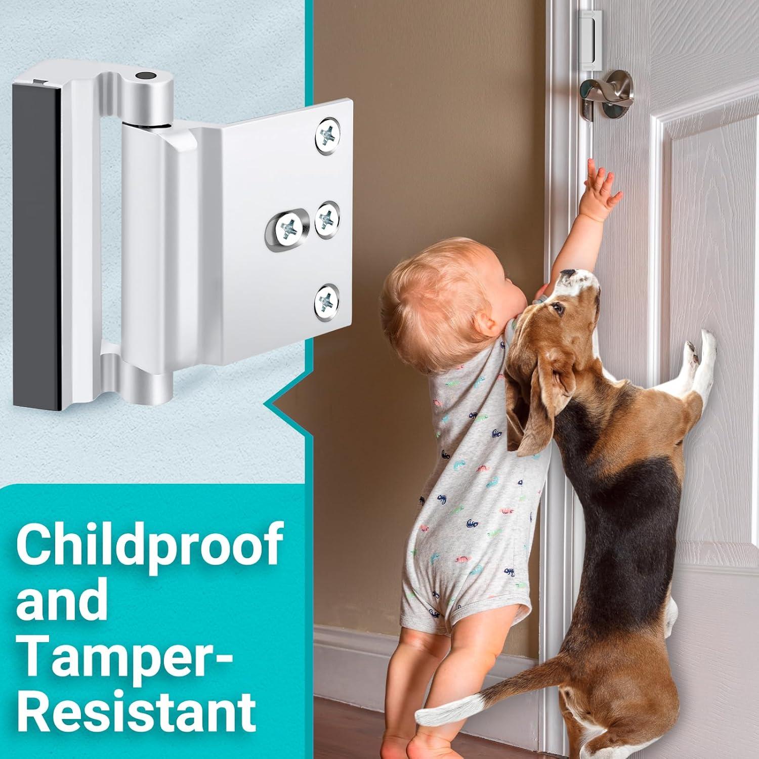 Cerradura de Refuerzo CRANACH para Puerta Principal - 2 Unidades