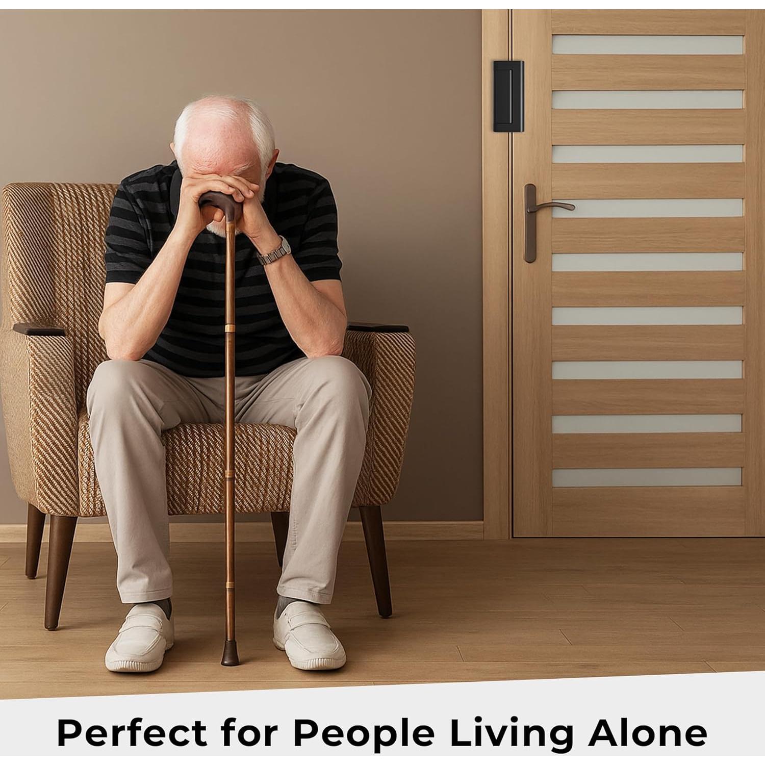 Cerradura de Seguridad HomeBrella para Puerta - 2 Paquetes - Soporta 362 kg