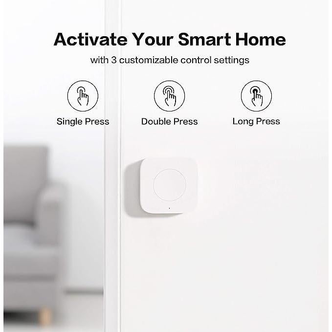 Interruptor Mini Inalámbrico Aqara T1 Zigbee 3.0 con Soporte OTA