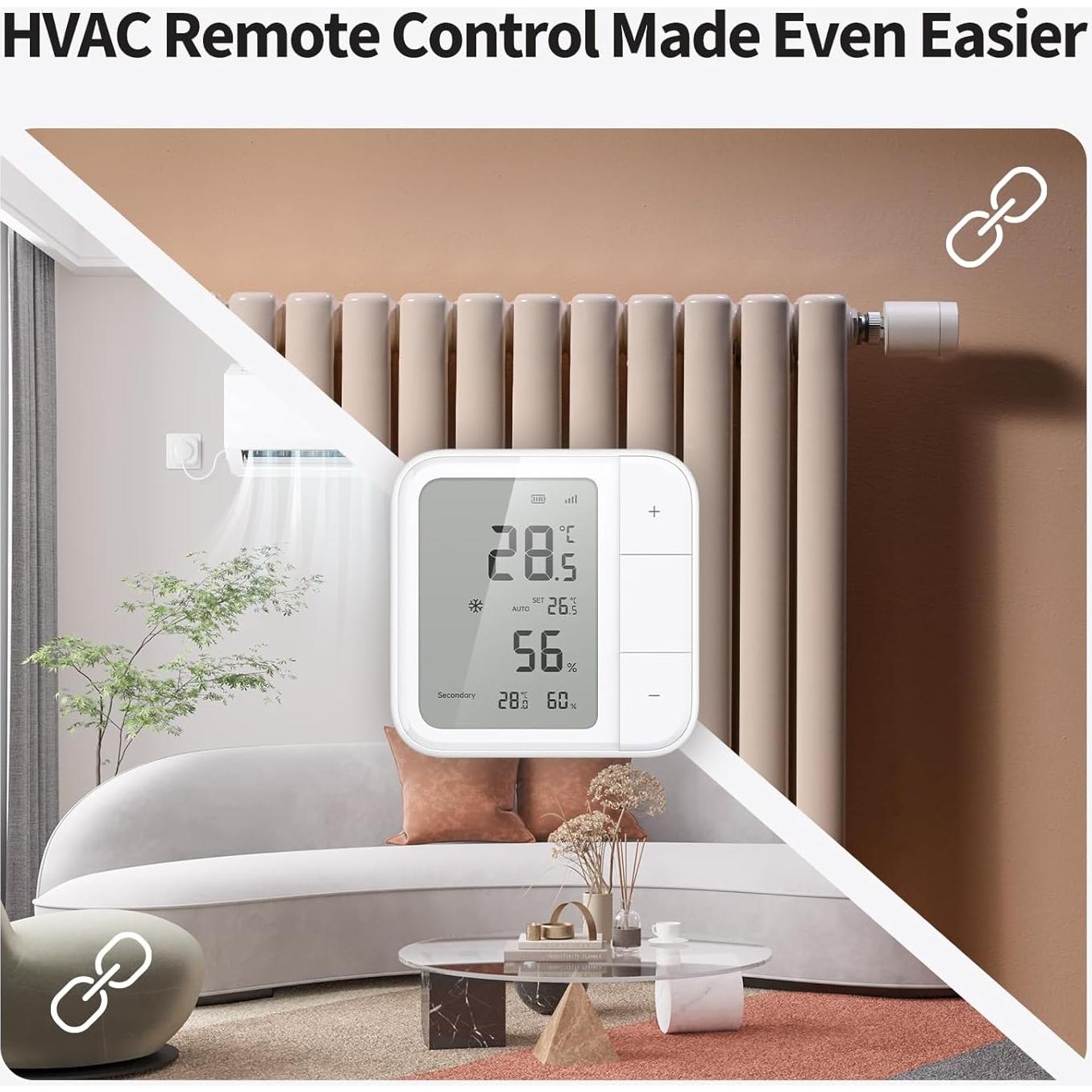 Sensor Climático Inteligente Aqara W100 con Control Remoto HVAC