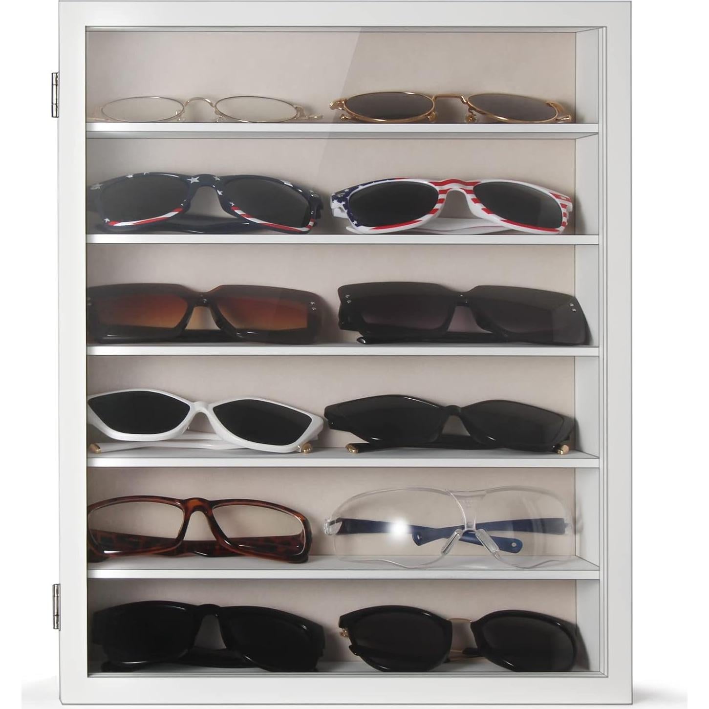 Organizador de Gafas de Sol TJ.MOREE Blanco 39.6x33 cm