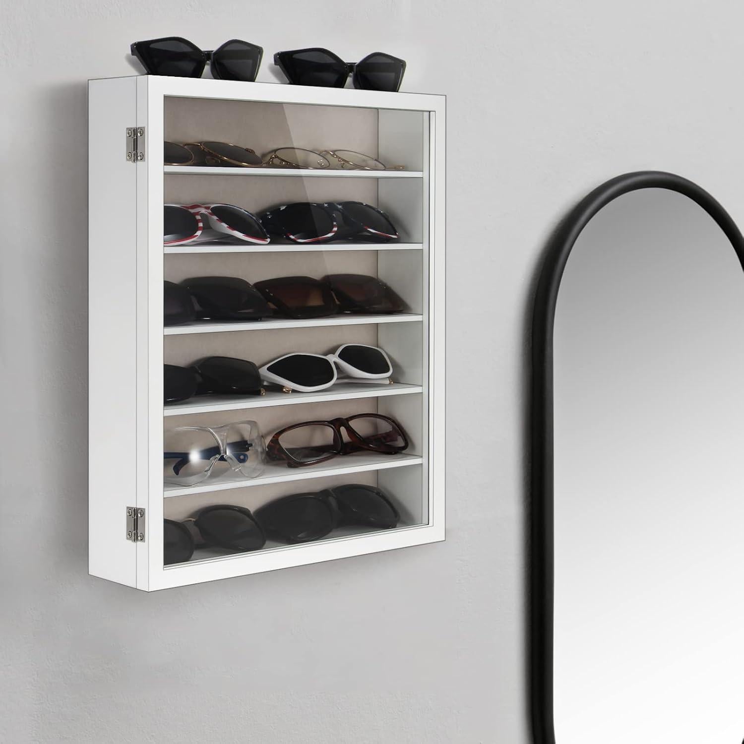 Organizador de Gafas de Sol TJ.MOREE Blanco 39.6x33 cm