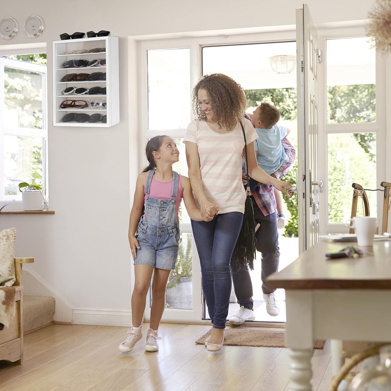 Organizador de Gafas de Sol TJ.MOREE Blanco 39.6x33 cm