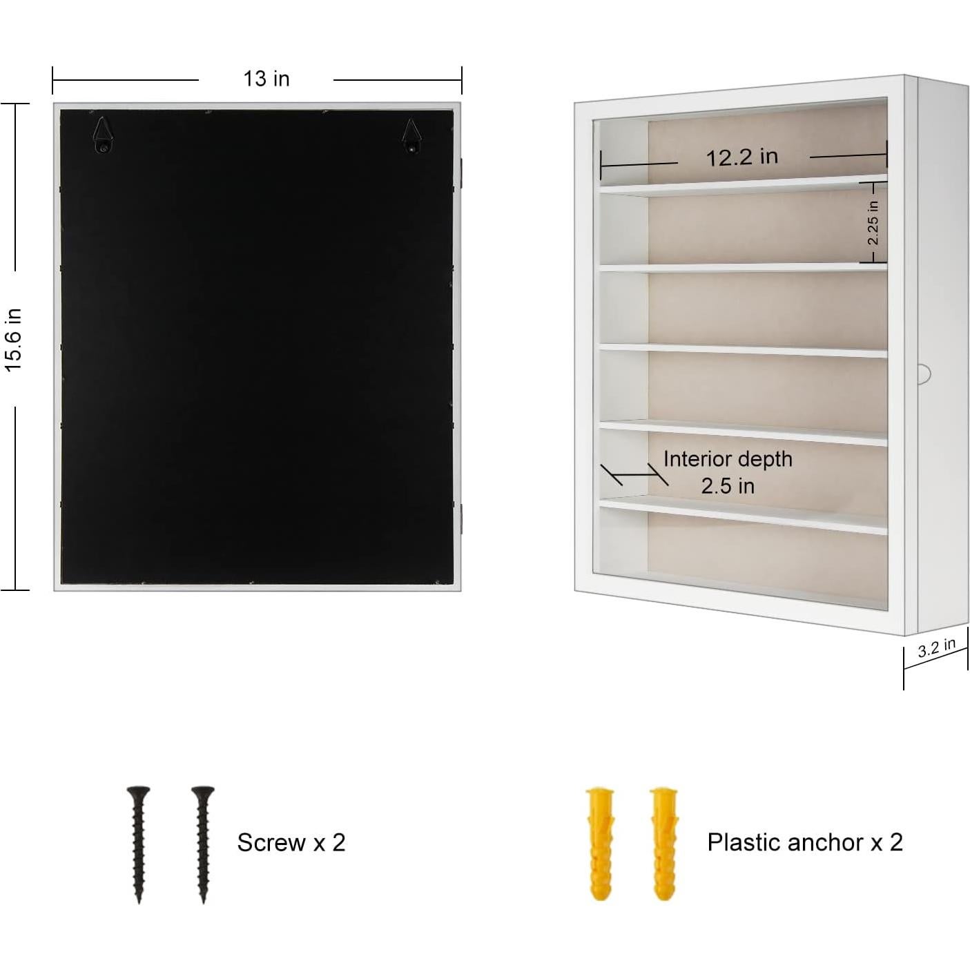 Organizador de Gafas de Sol TJ.MOREE Blanco 39.6x33 cm
