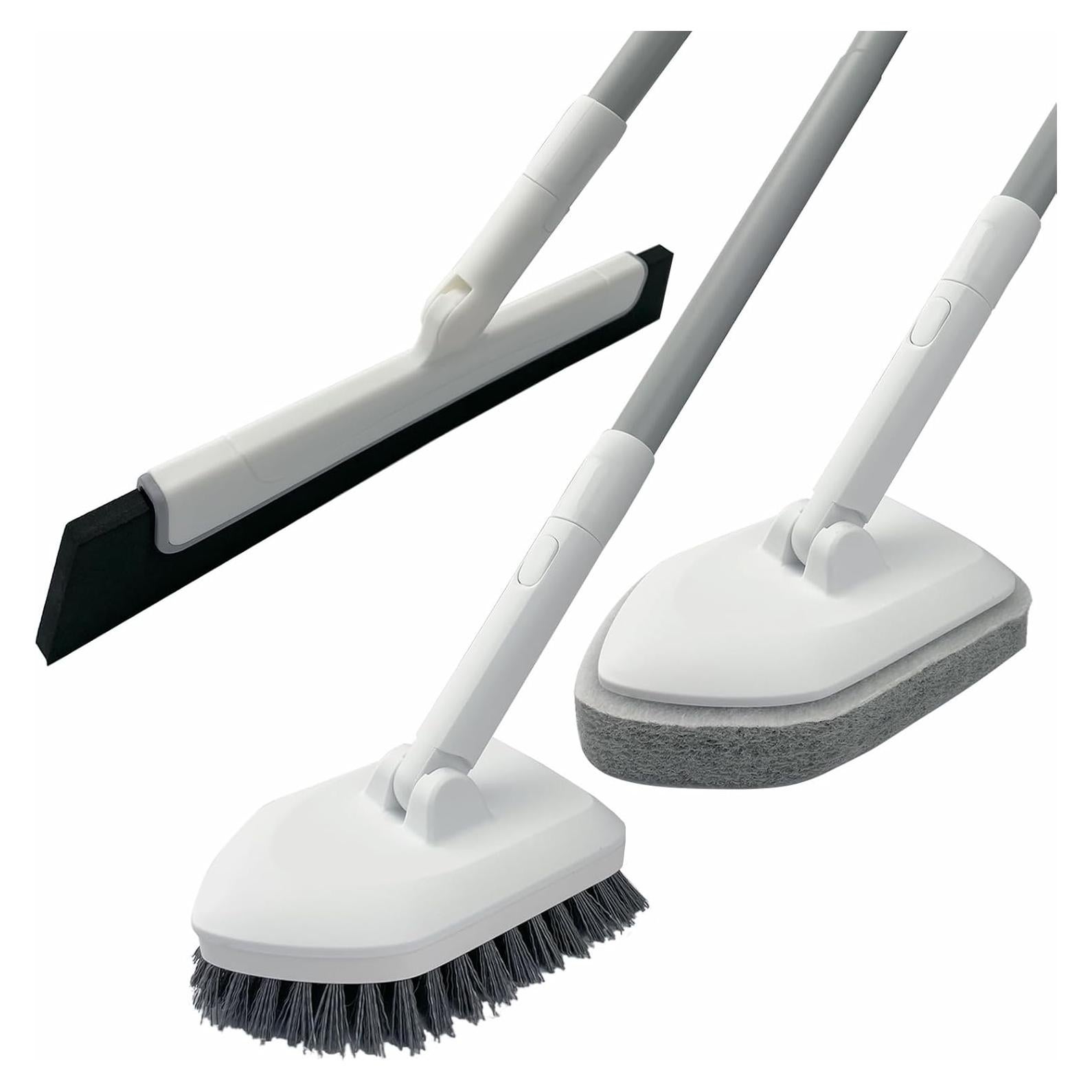 Limpiador de Ducha Bafezoze 3 en 1 con Mango de 127 cm