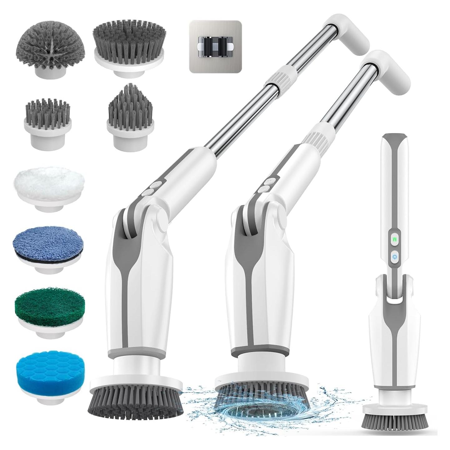 Limpiador Eléctrico Leebein YMG-820 con Control Remoto y 8 Cabezas