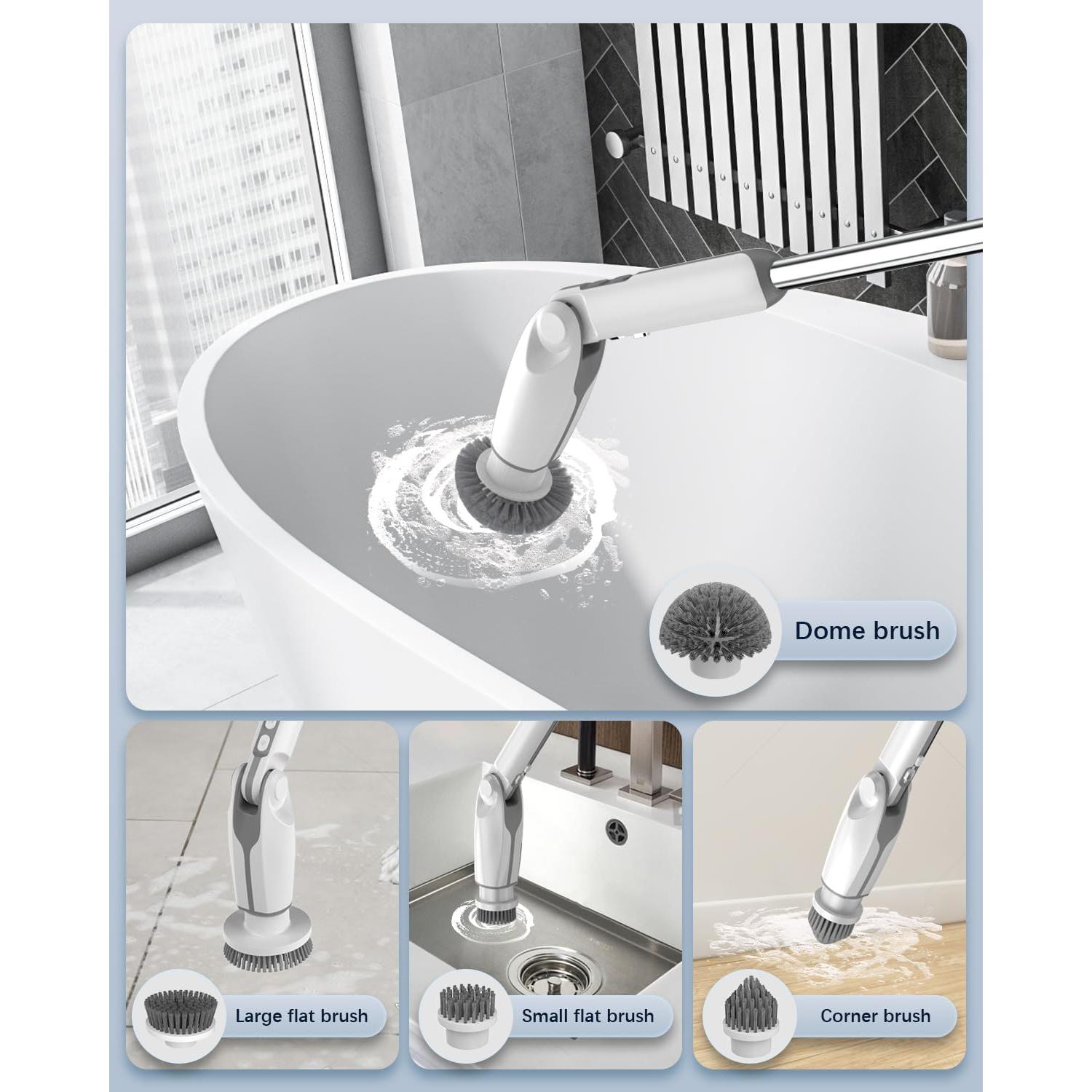 Limpiador Eléctrico Leebein YMG-820 con Control Remoto y 8 Cabezas