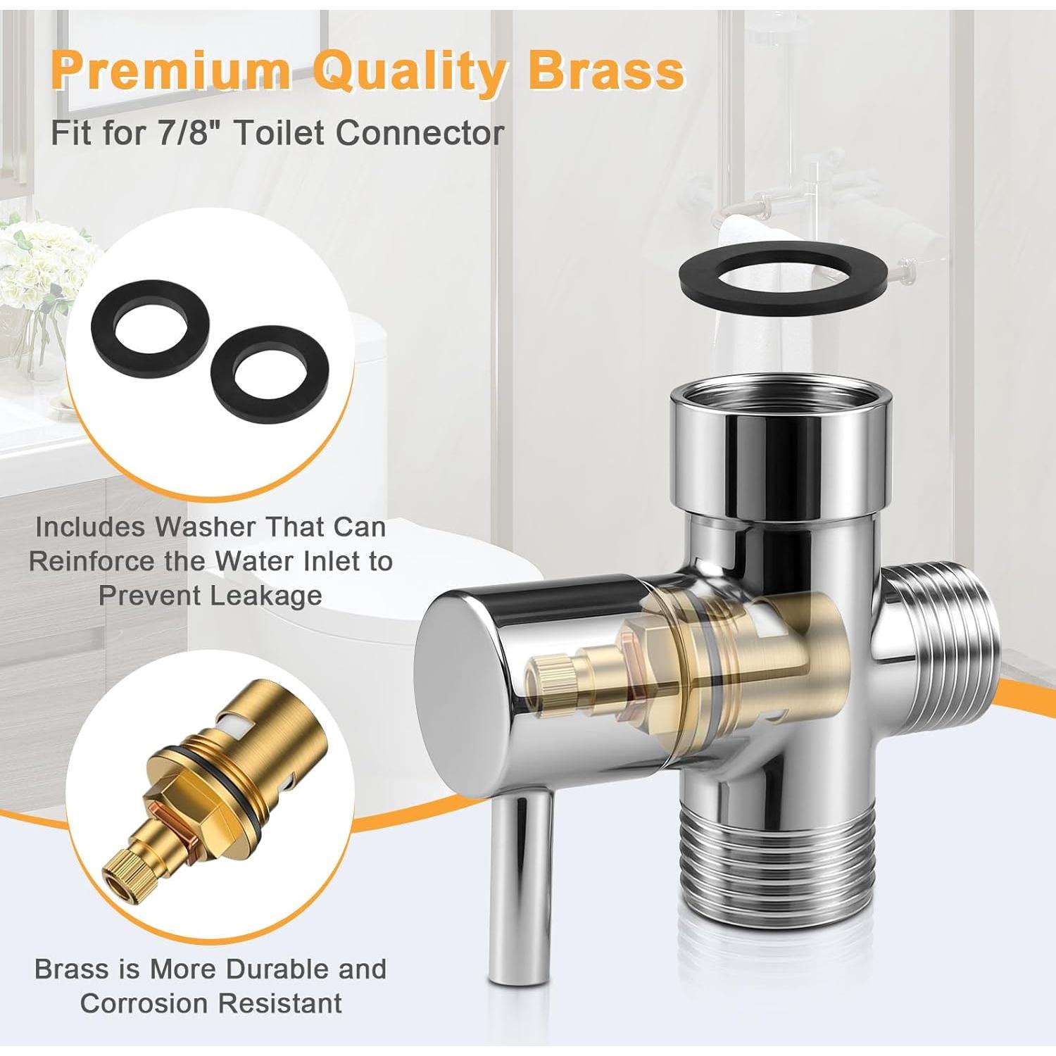 Rociador de Bidet de Mano ANA EGO RT-PWQ-1P-US Acero Inoxidable