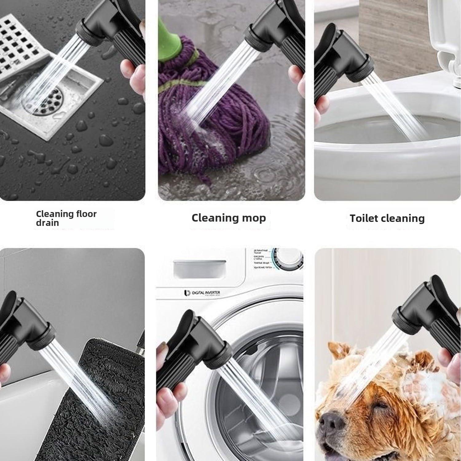 Rociador de Bidet YBSGJS Doble Control 2 Salidas Manguera 2M