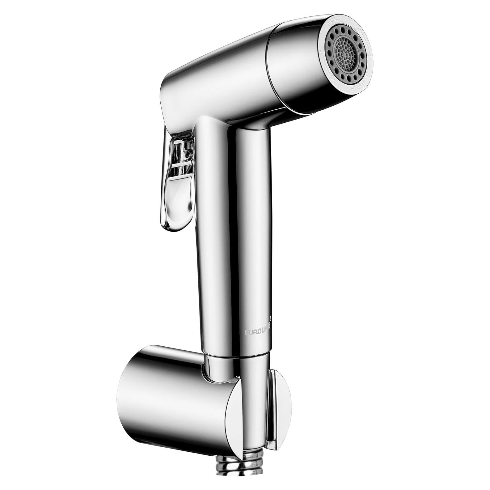 Rociador de Bidet de Mano Eurolife con 2 Funciones y Manguera 119 cm
