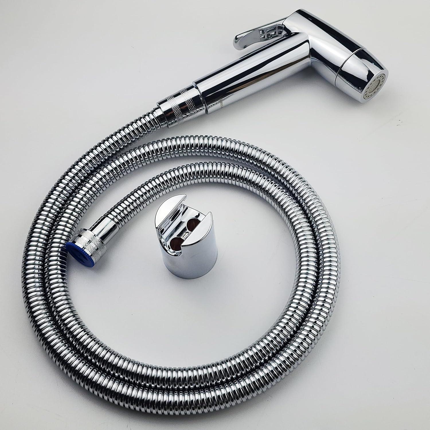 Rociador de Bidet de Mano Eurolife con 2 Funciones y Manguera 119 cm