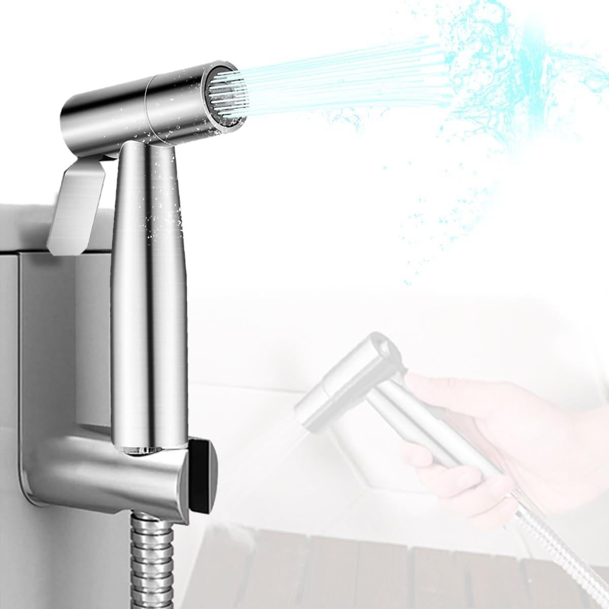 Pulverizador de Bidet de Mano Skybess Acero Inoxidable 121.92 cm