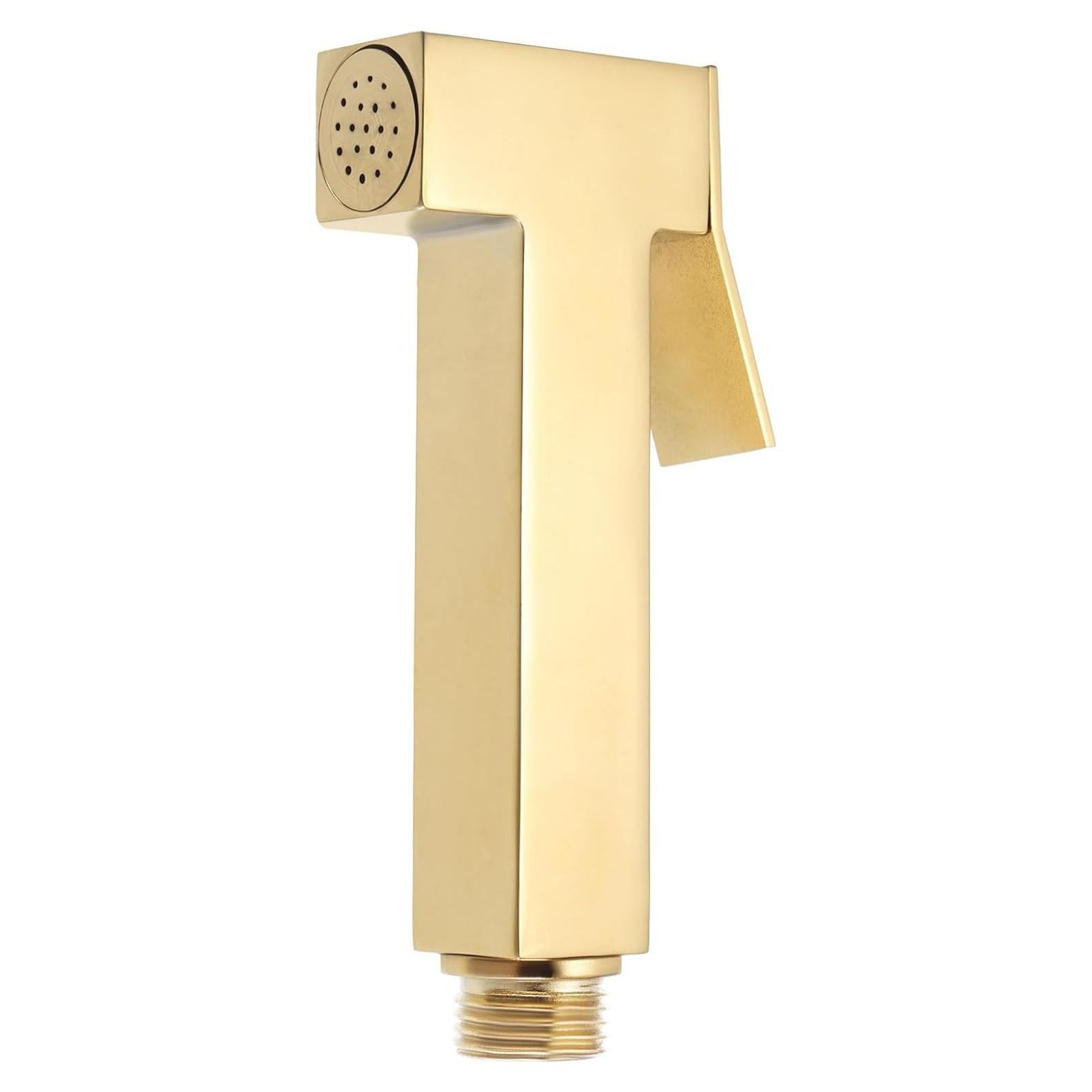 Rociador de Bidet de Mano uxcell Dorado con Control de Agua