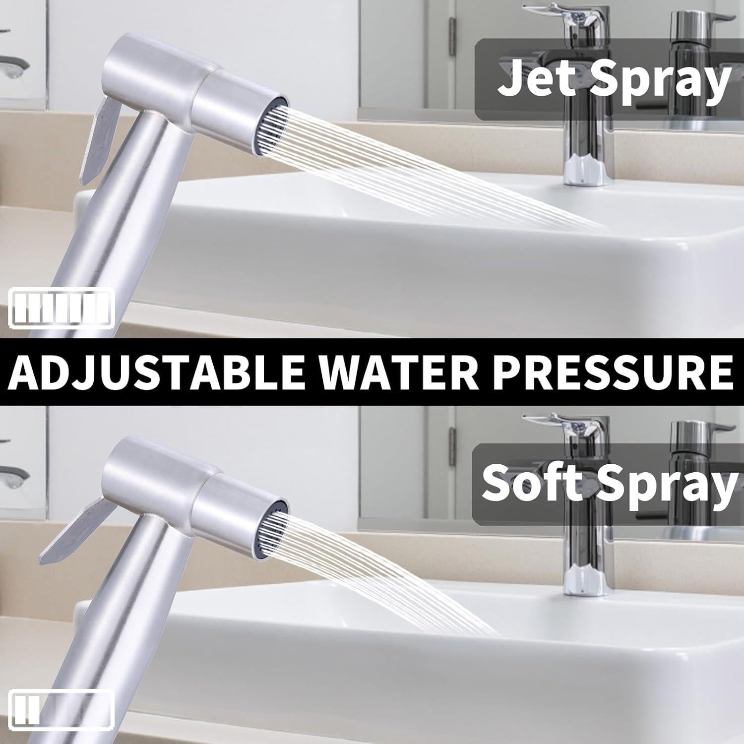 Rociador de Bidet de Mano Peisaluo Acero Inoxidable 304