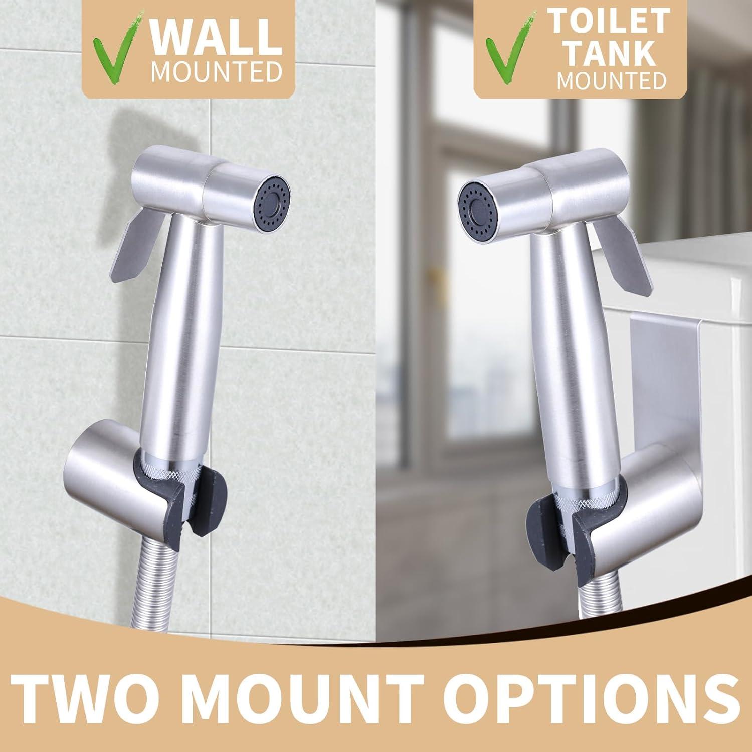 Rociador de Bidet de Mano Peisaluo Acero Inoxidable 304