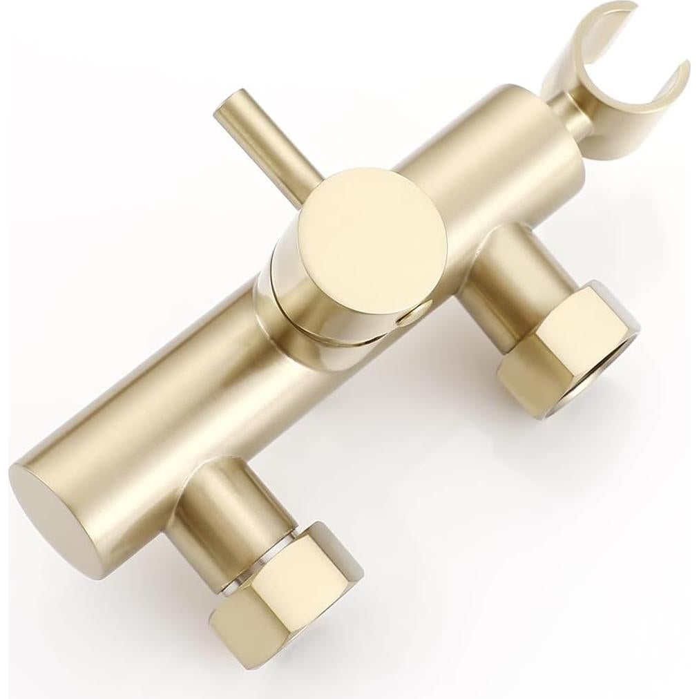 Rociador de Bidet de Mano Gaosin Oro Cepillado Agua Caliente