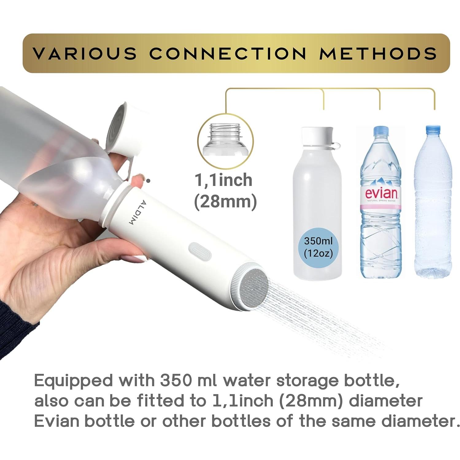 Bidet Portátil Premium ALDIM 350ml Recargable USB-C Viaje