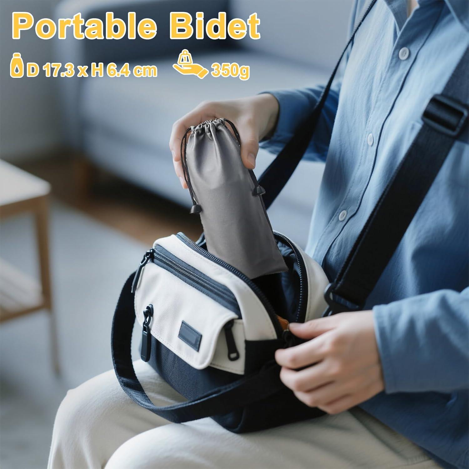 Bidet Portátil SoulBay 400ml Eléctrico Recargable Higiene