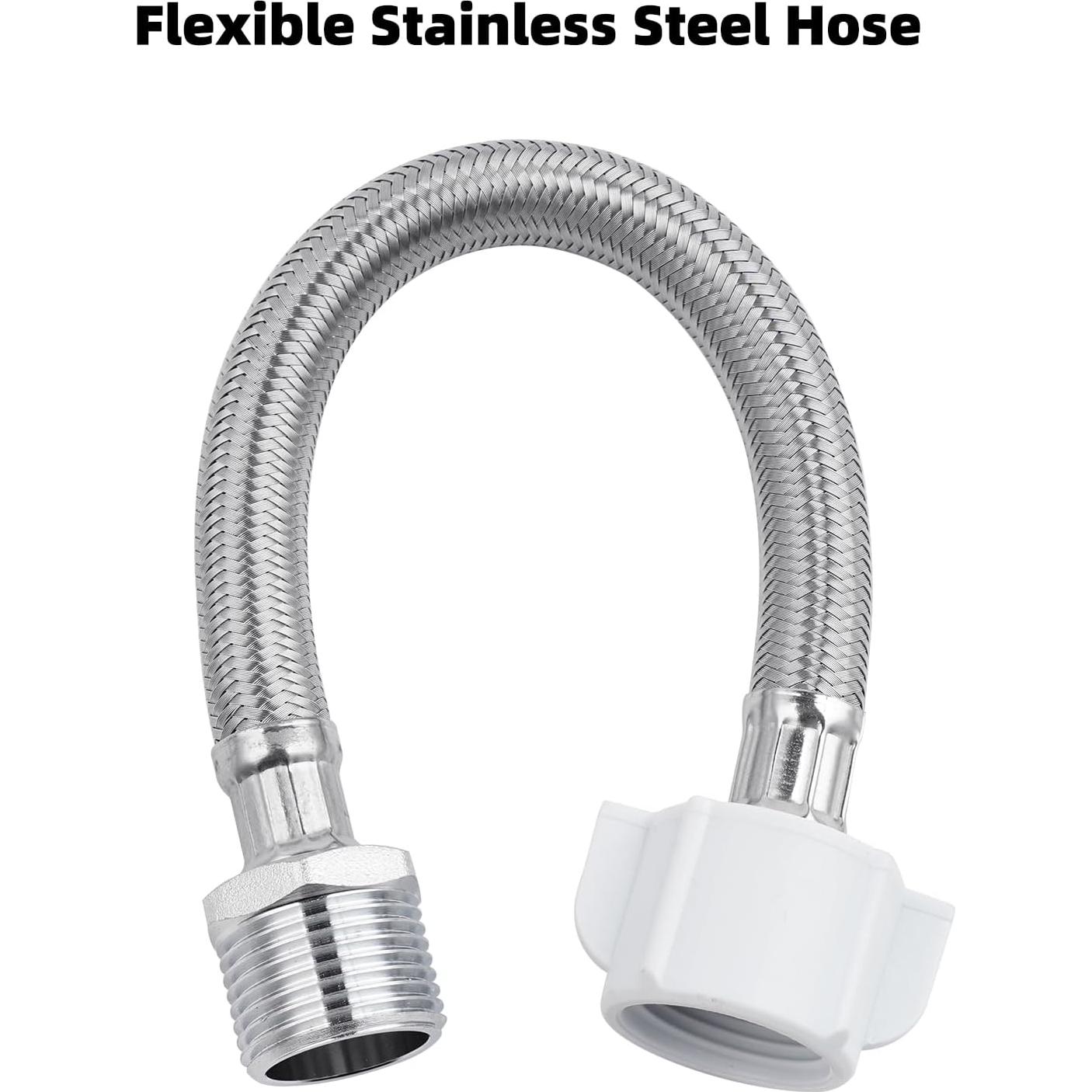 Manguera de Extensión para Inodoro ANJOES 20.32 cm Compatible TOTO