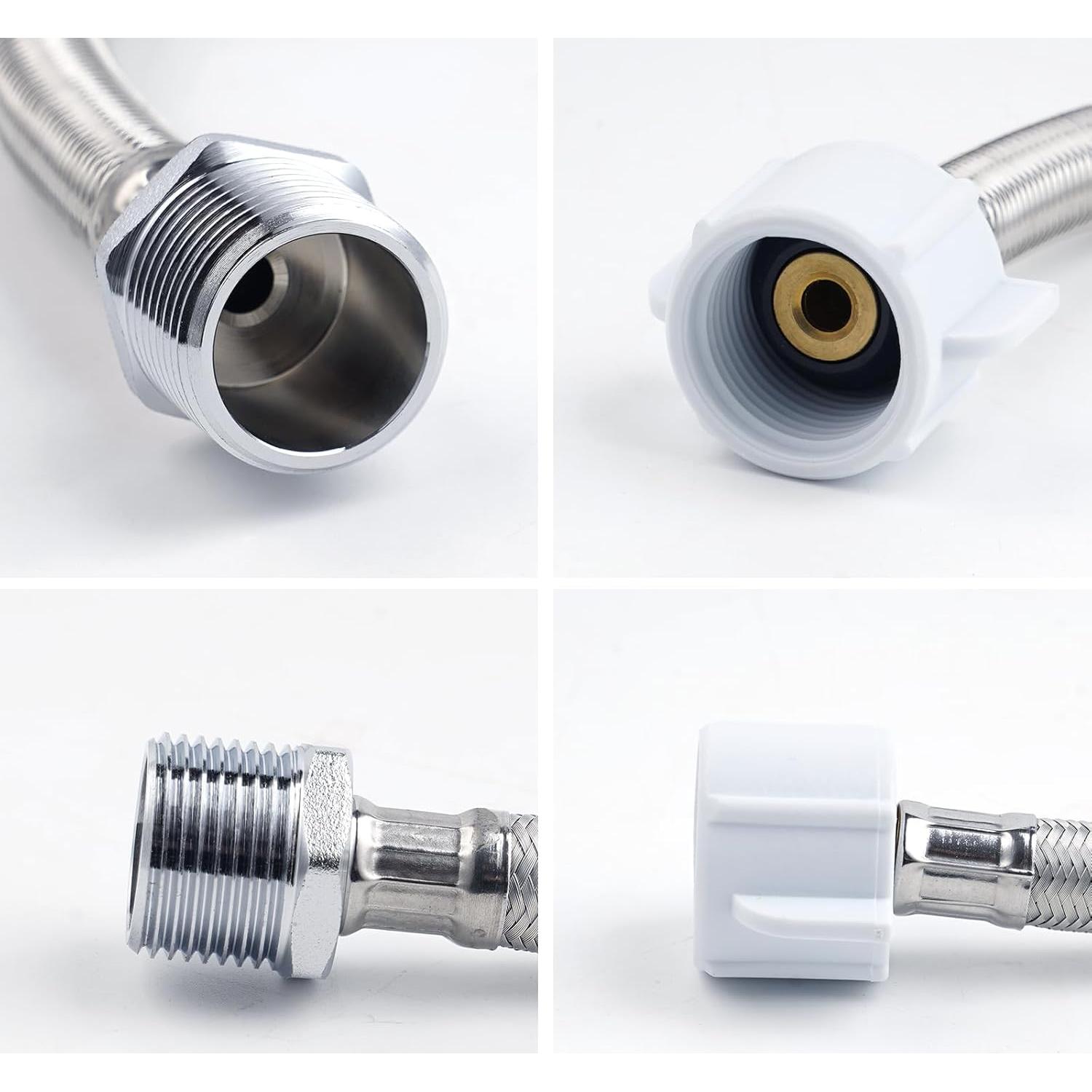 Manguera de Extensión para Inodoro ANJOES 20.32 cm Compatible TOTO