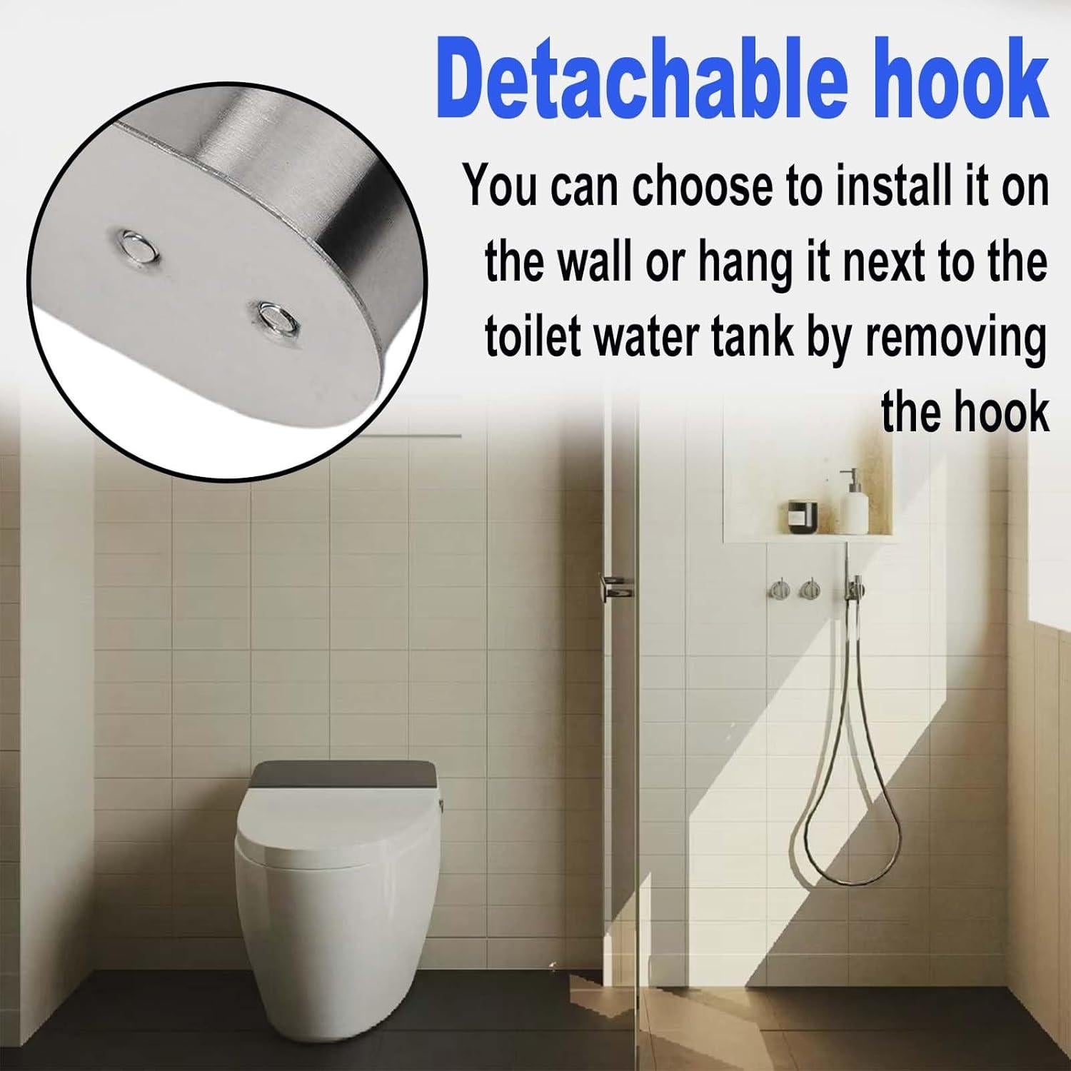 Soporte de Rociador de Bidet DDKCHQLT Acero Inoxidable Universal