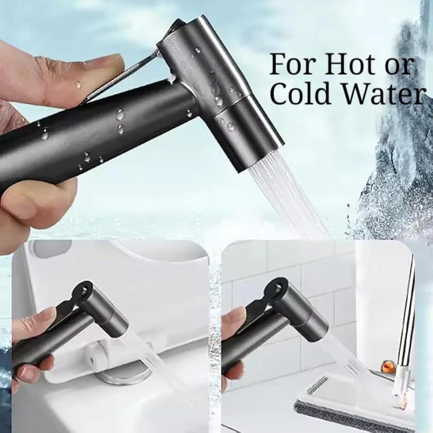 Rociador de Bidet de Mano Genérico Acero Inoxidable Alta Presión