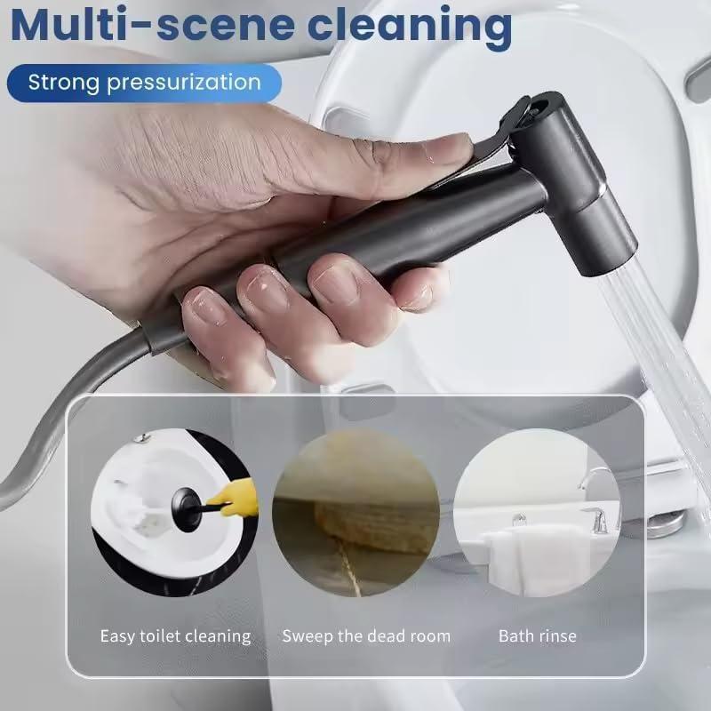 Rociador de Bidet de Mano Genérico Acero Inoxidable Alta Presión