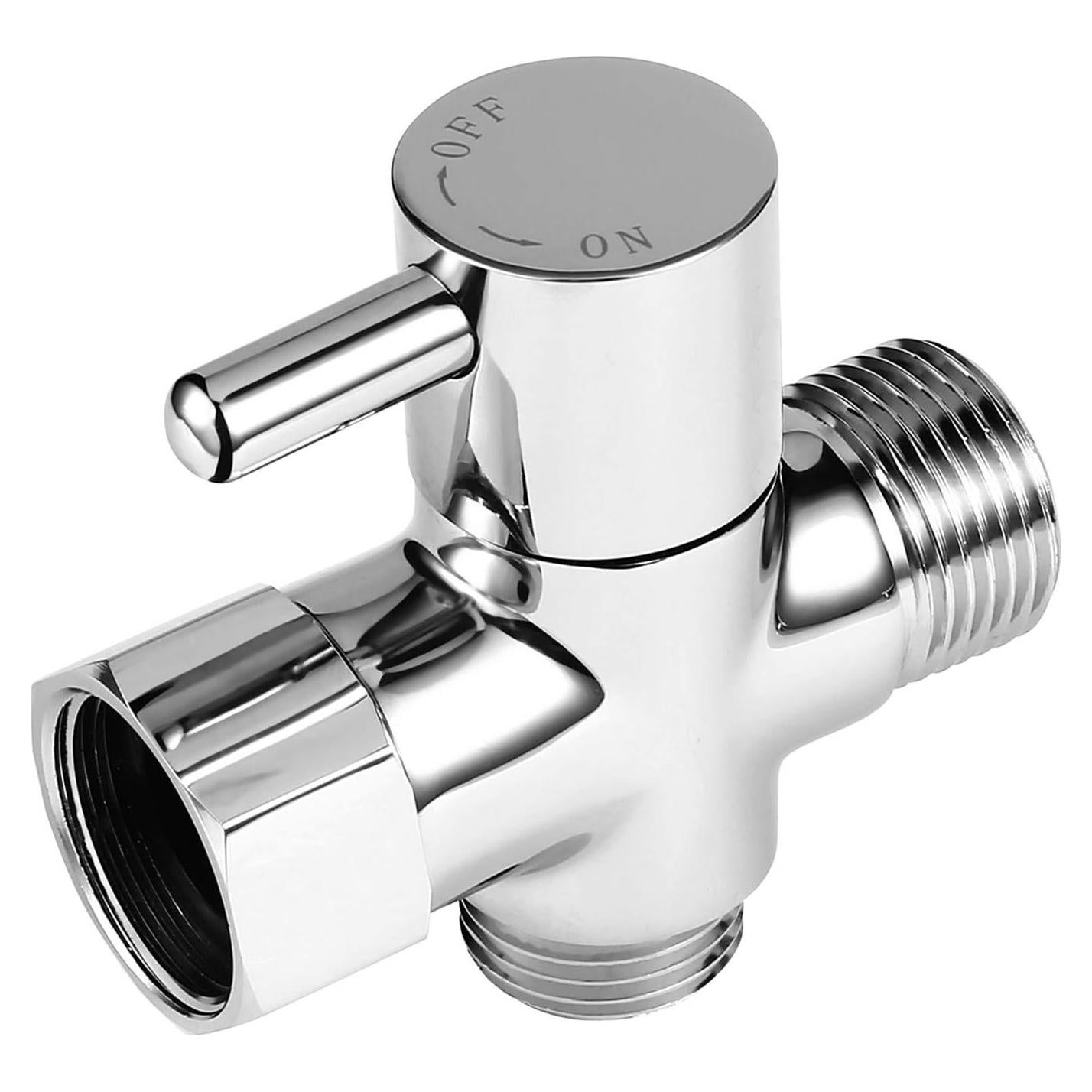 Adaptador T para Bidet SOMDARHK de Latón con Válvula de Cierre