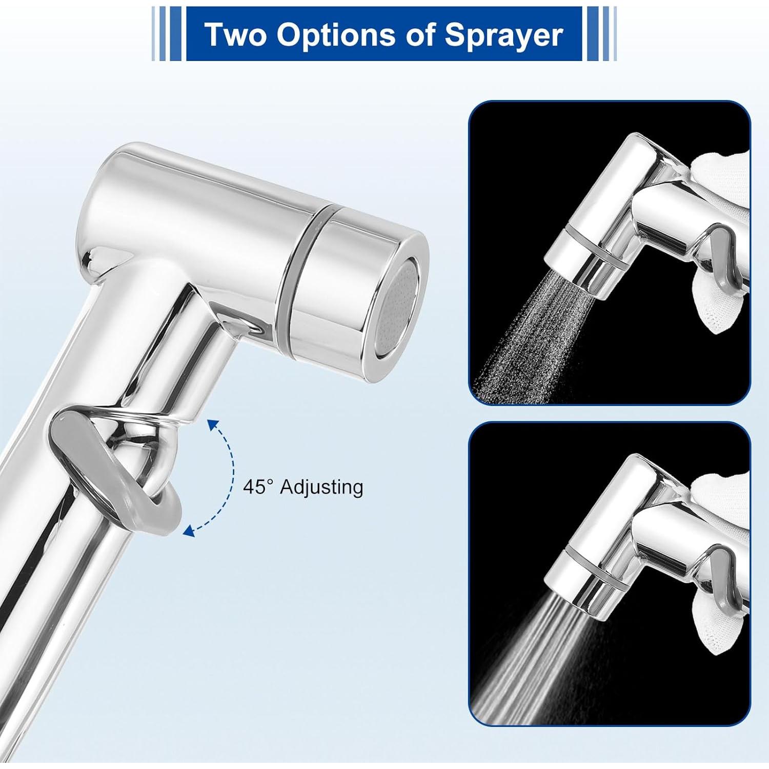 Rociador de Bidet de Mano uxcell con Control de Presión de Agua