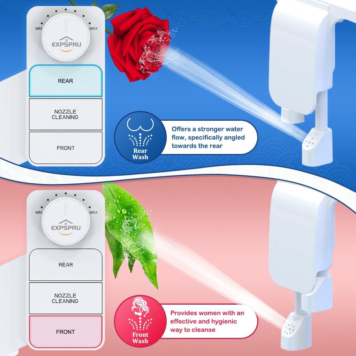 Accesorio de Bidet No Eléctrico EXPSPRU Blanco Ultra Delgado