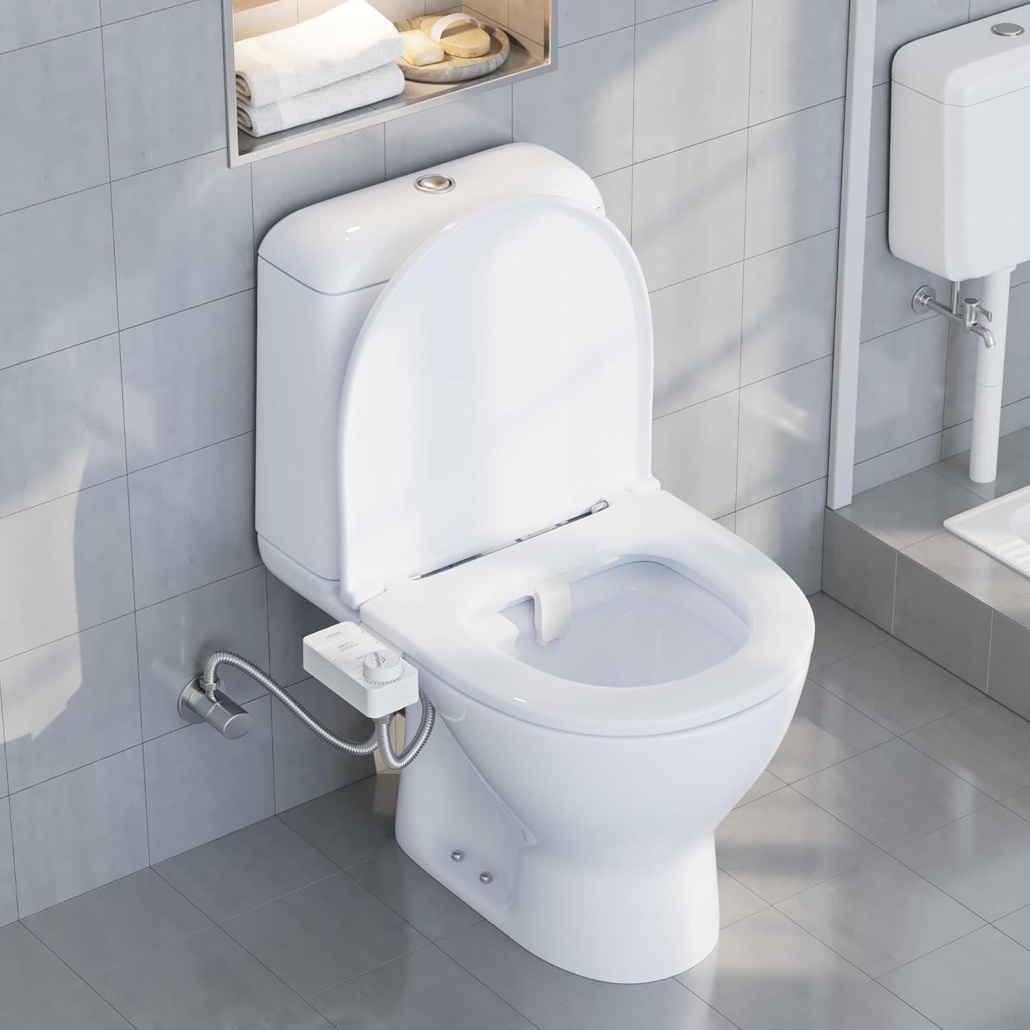 Accesorio de Bidet No Eléctrico EXPSPRU Blanco Ultra Delgado