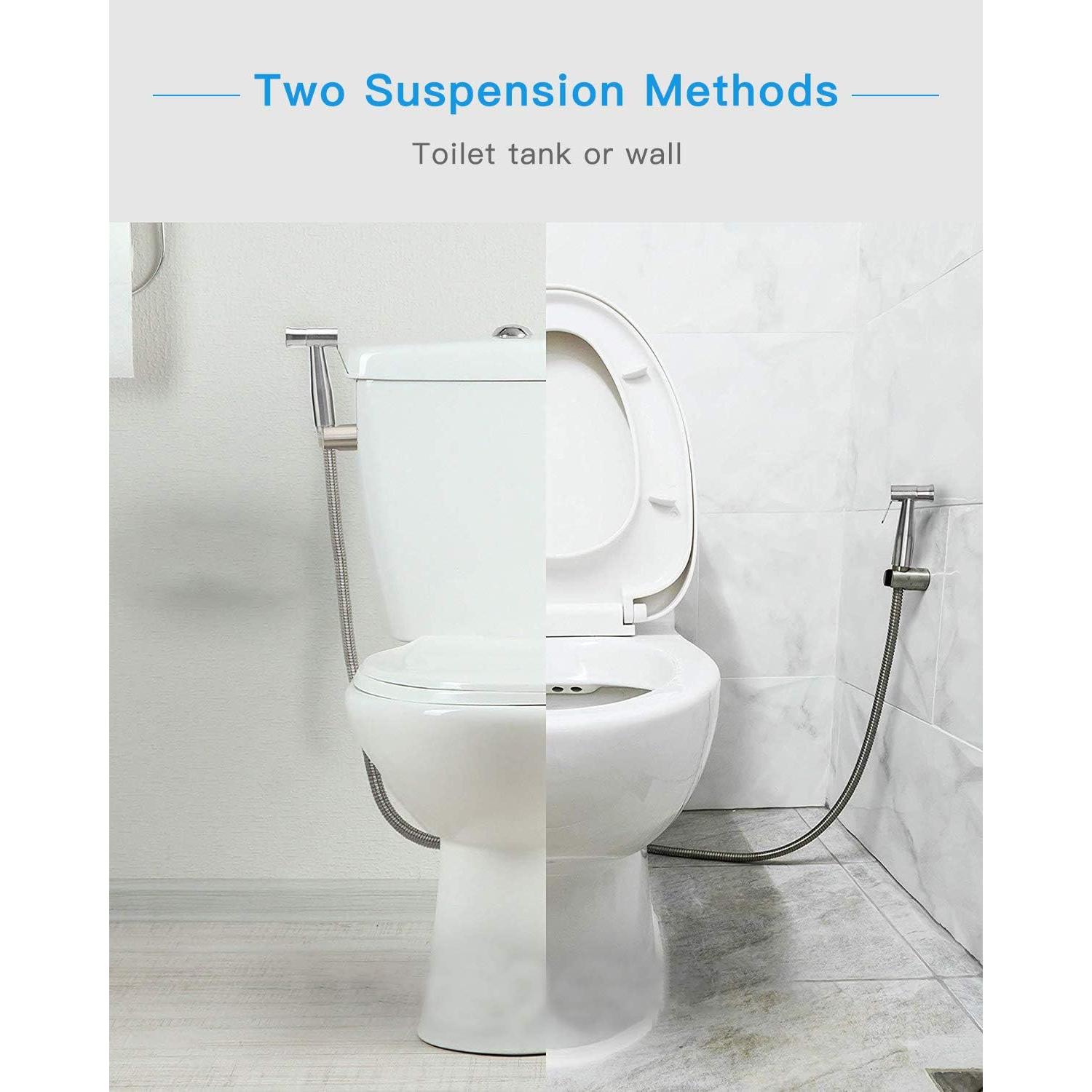 Rociador de Bidet de Mano Atalawa Acero Inoxidable 119cm