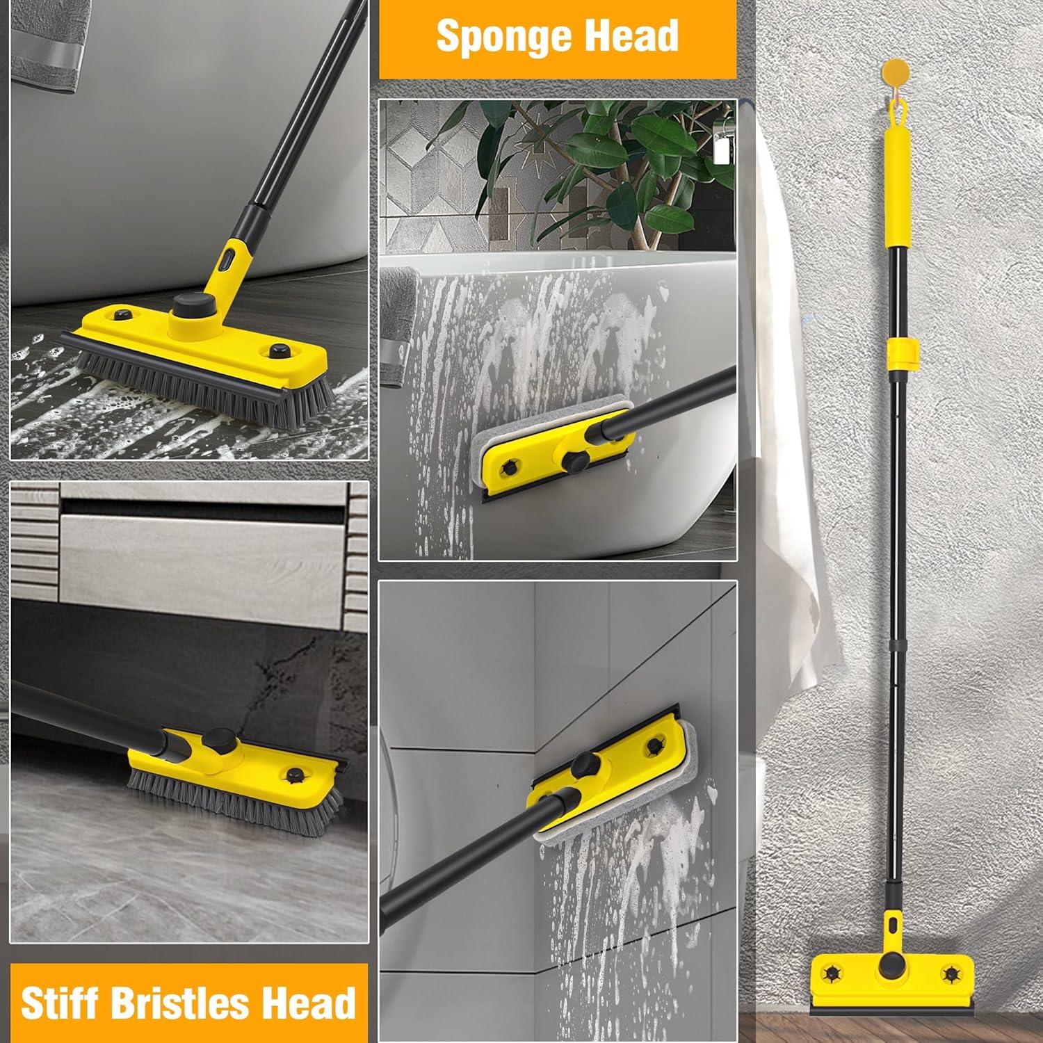 Cepillo de Limpieza Multifuncional JEHONN 135.89 cm Amarillo