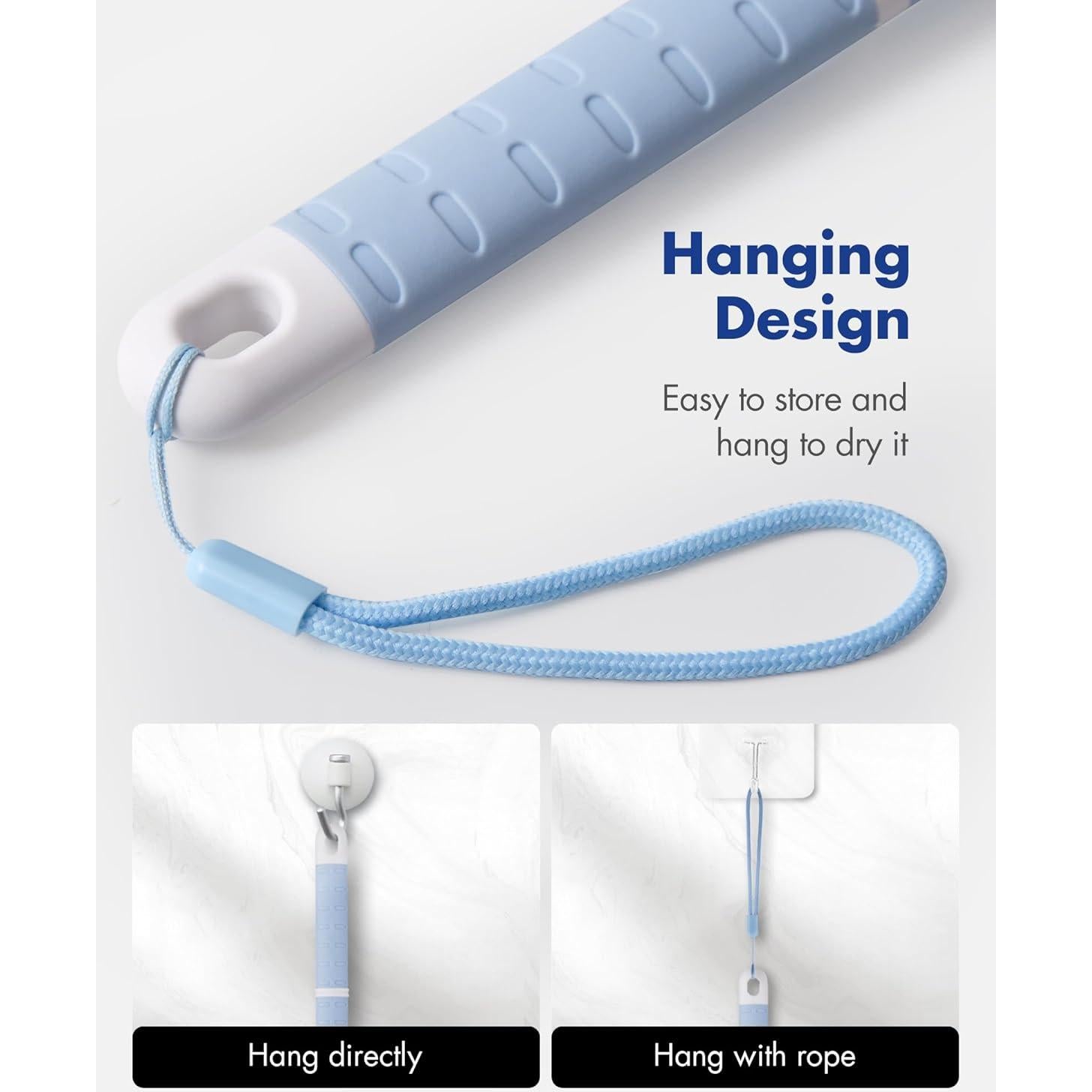 Cepillo de Ducha Rafow HZB-1 con Mango Largo 46 cm Azul