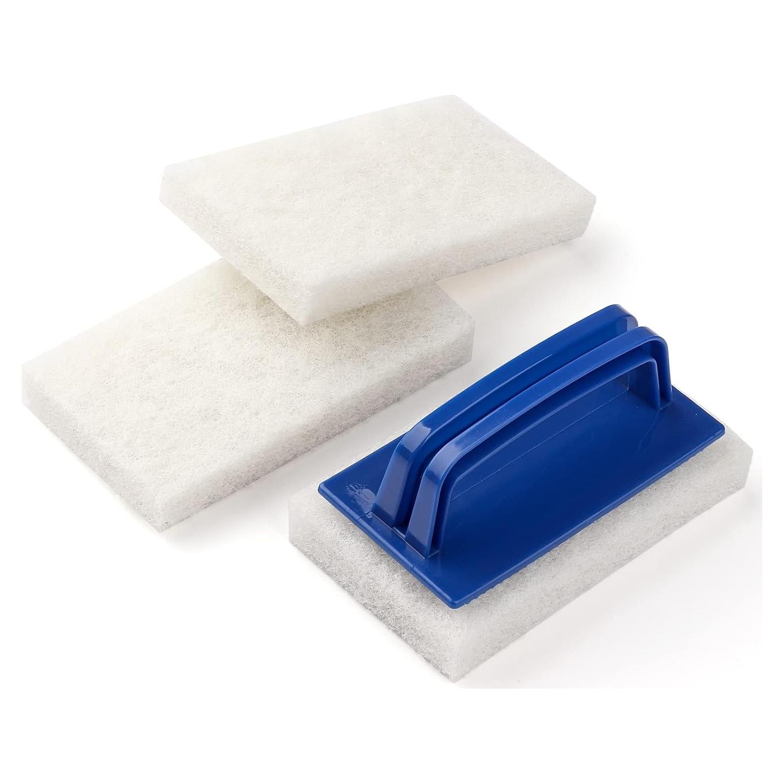 Esponja de Baño LIOUXUE con Mango y 3 Almohadillas Reemplazables